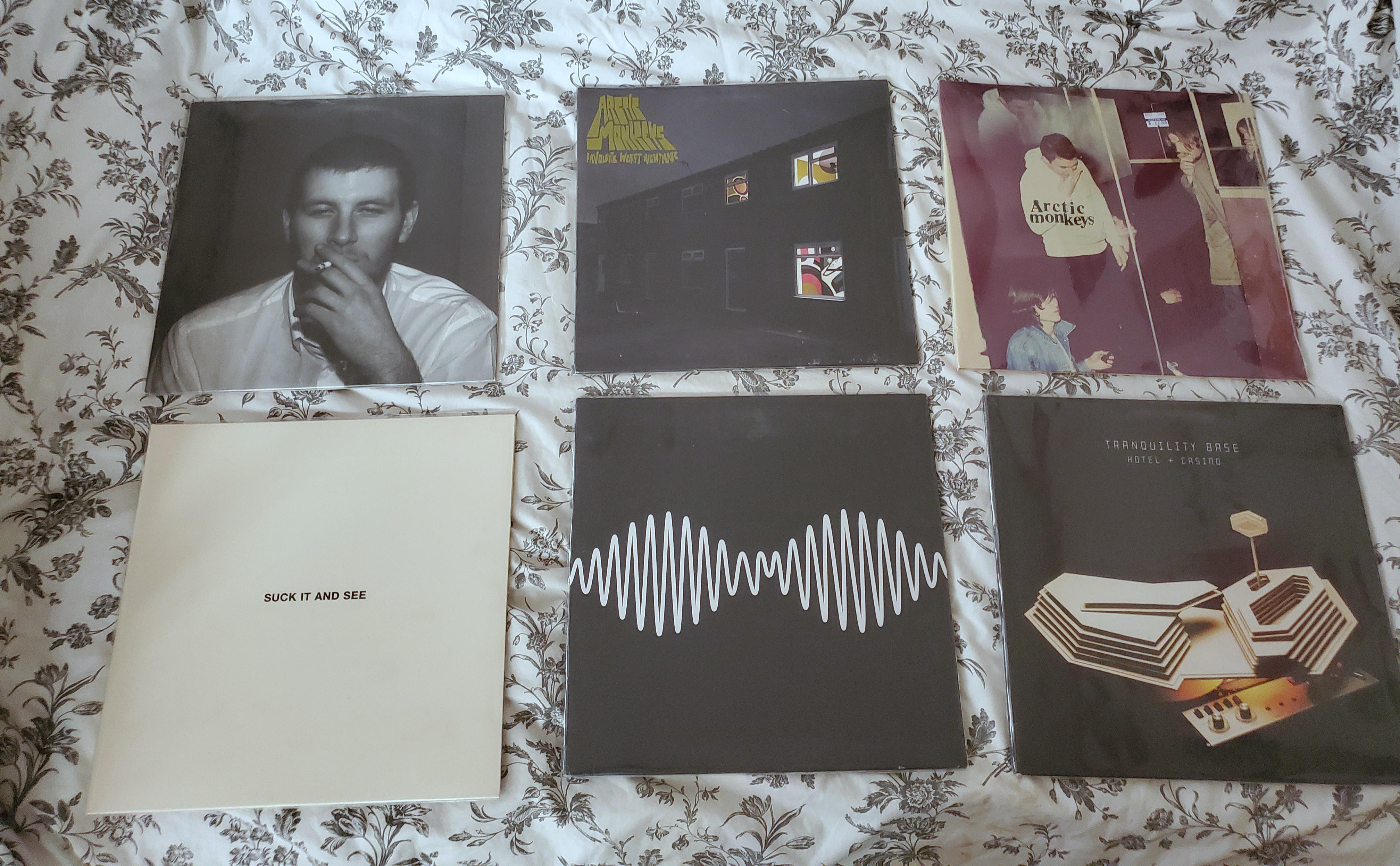 Completed the collection today of their studio albums on vinyl 🐵 r