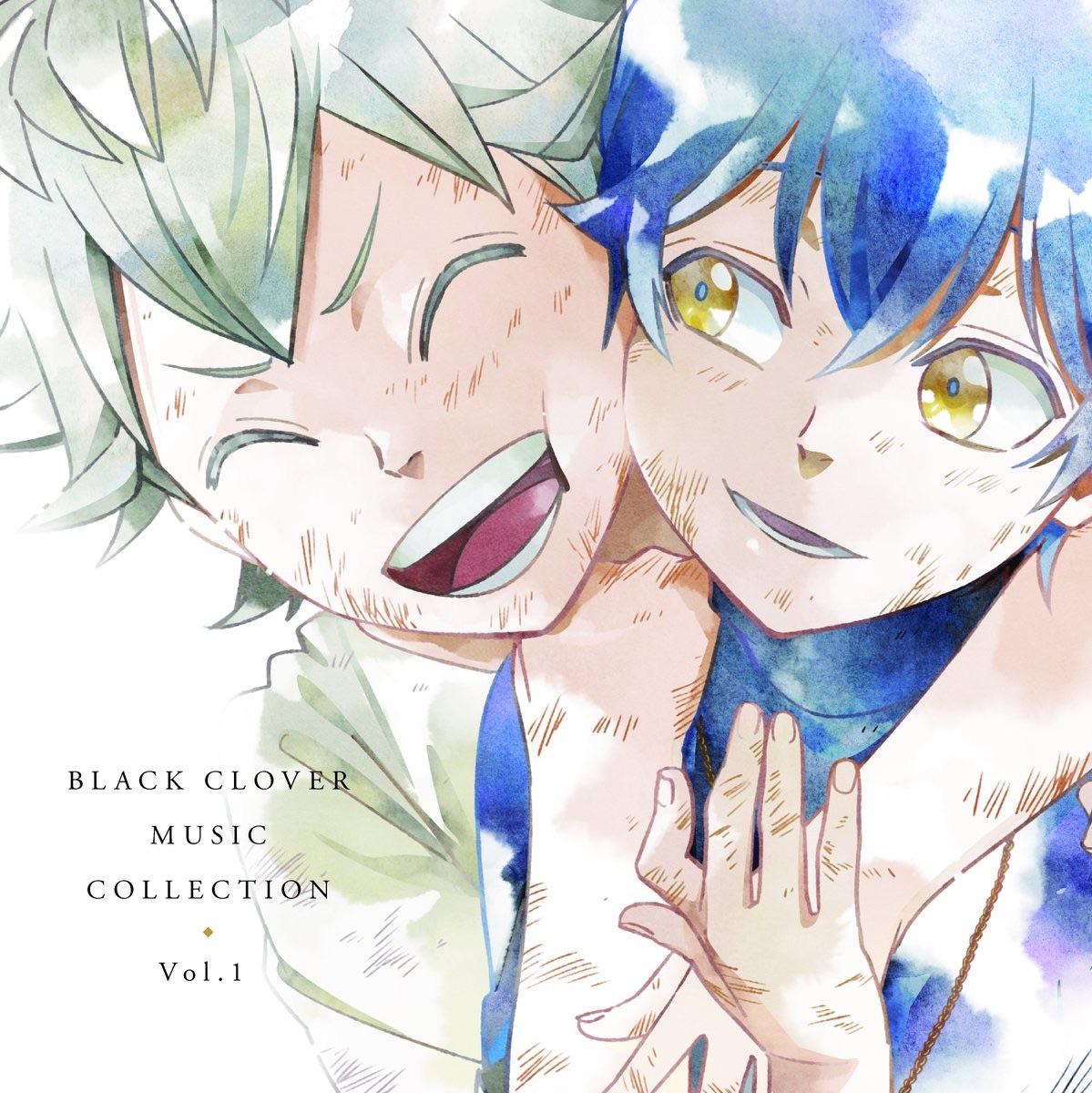 Album cover for Black Clover's first OST, releases March 28th r