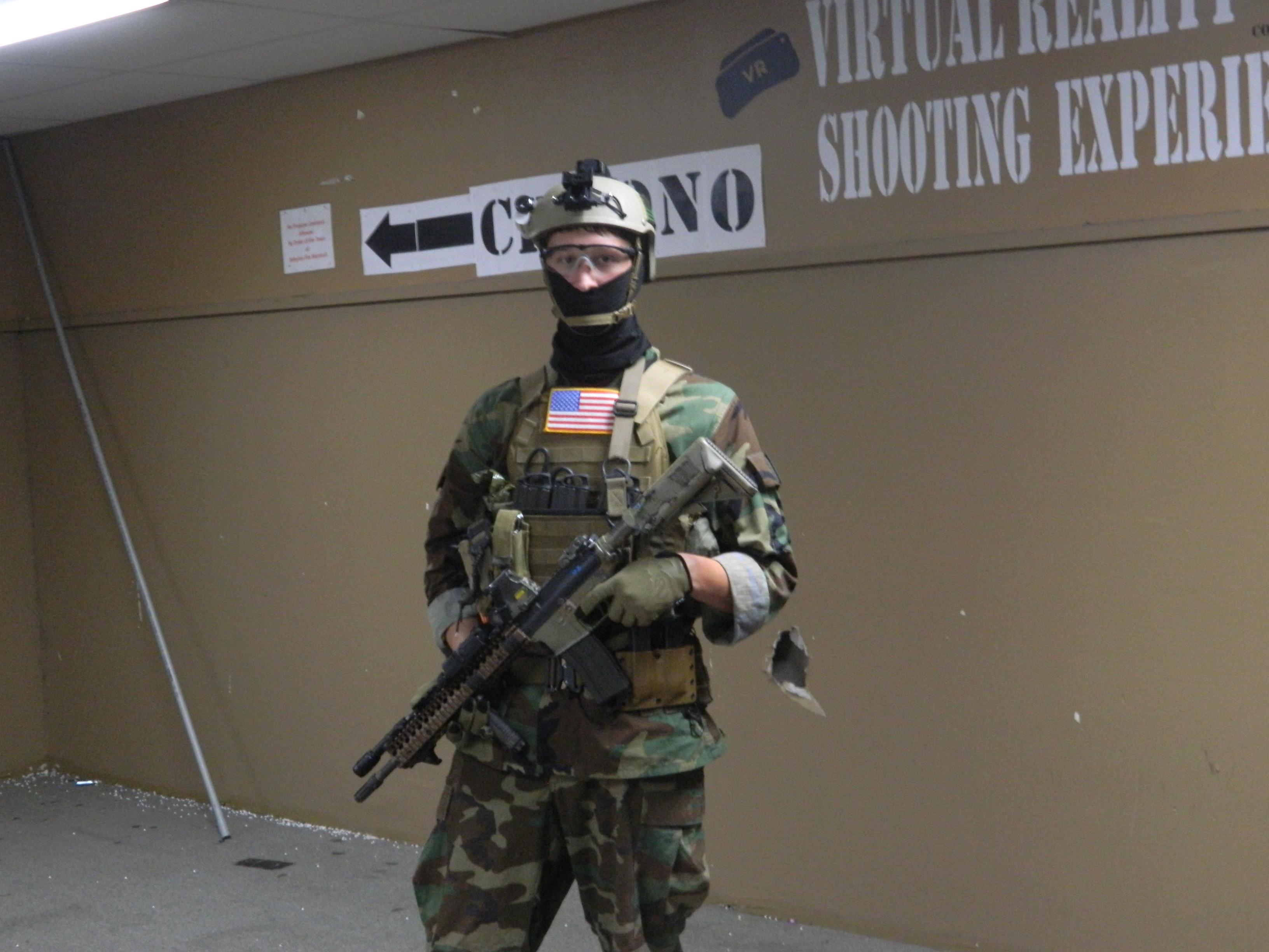 Felt cute with my prototype carrier 🤪 r/airsoft