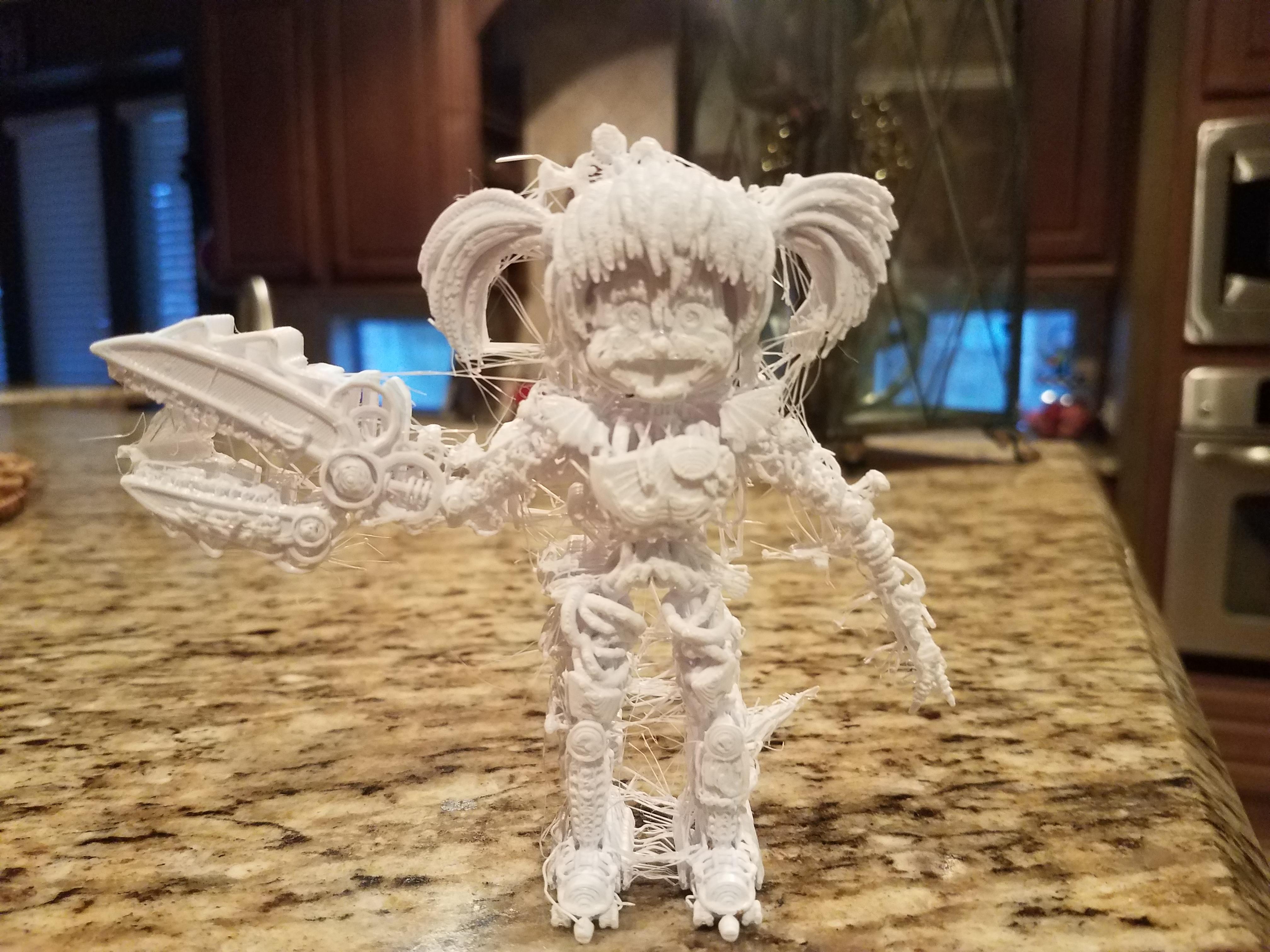 3d printed scrap baby r/fivenightsatfreddys