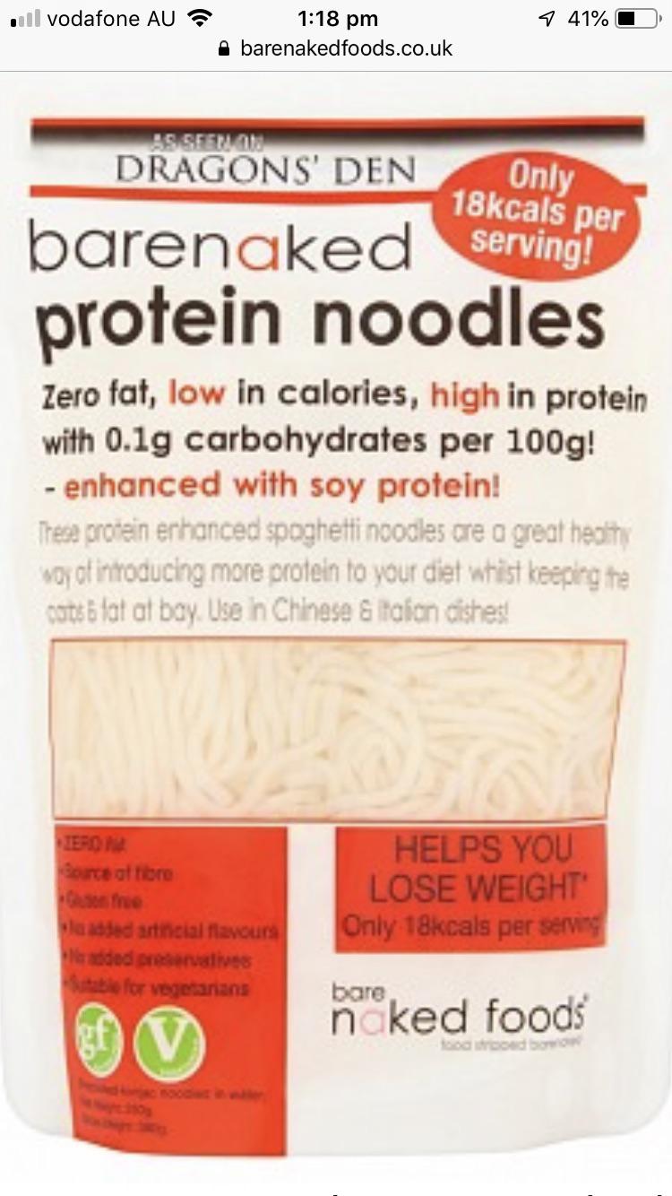 PSA the first konjac noodles I’ve ever tried that actually taste GOOD