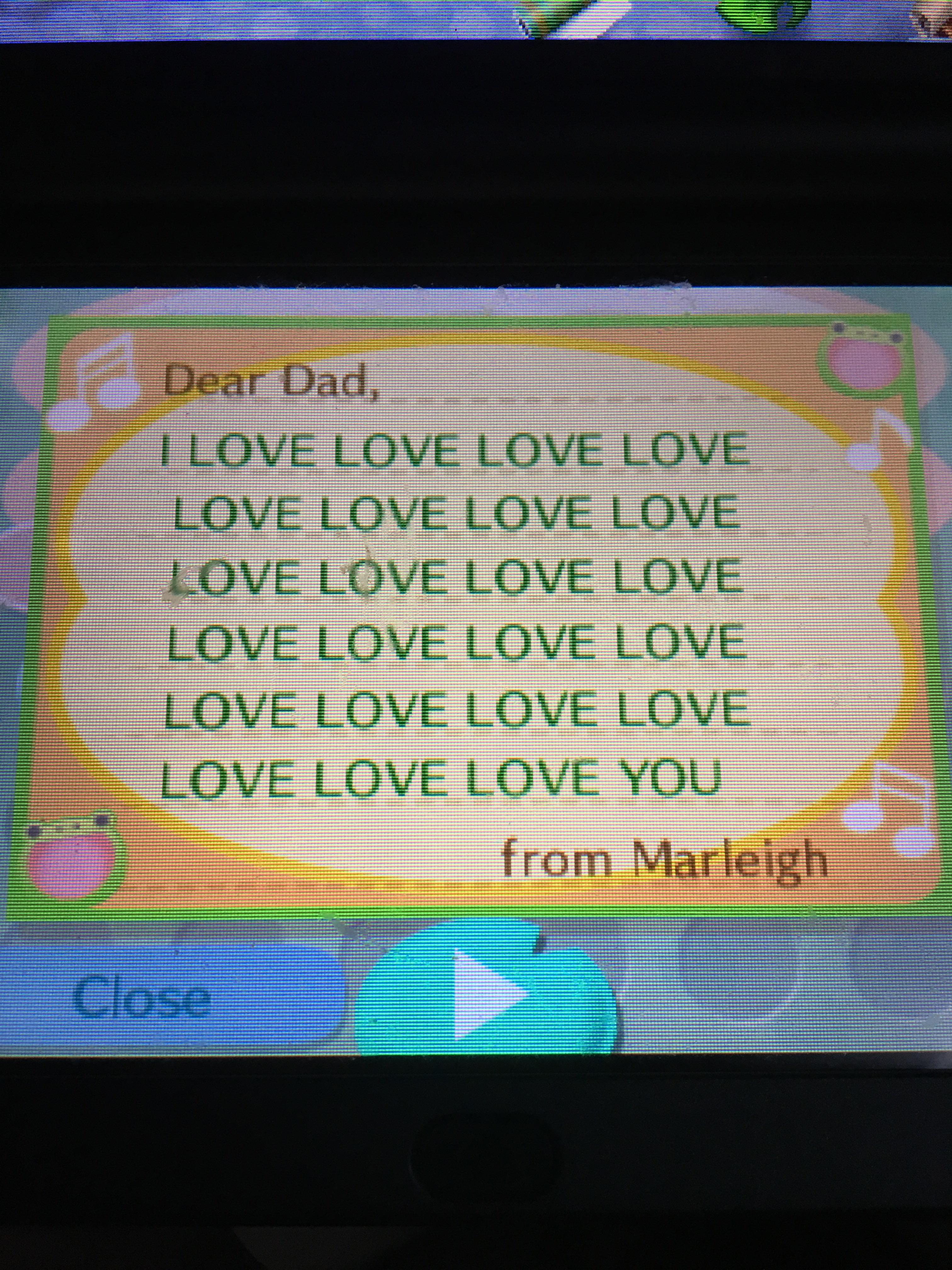 First letter reply from my 7 year old. It’s magical sharing the world