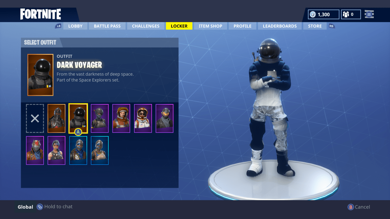 My Dark Voyager glitched and made a new skin r/FortNiteBR