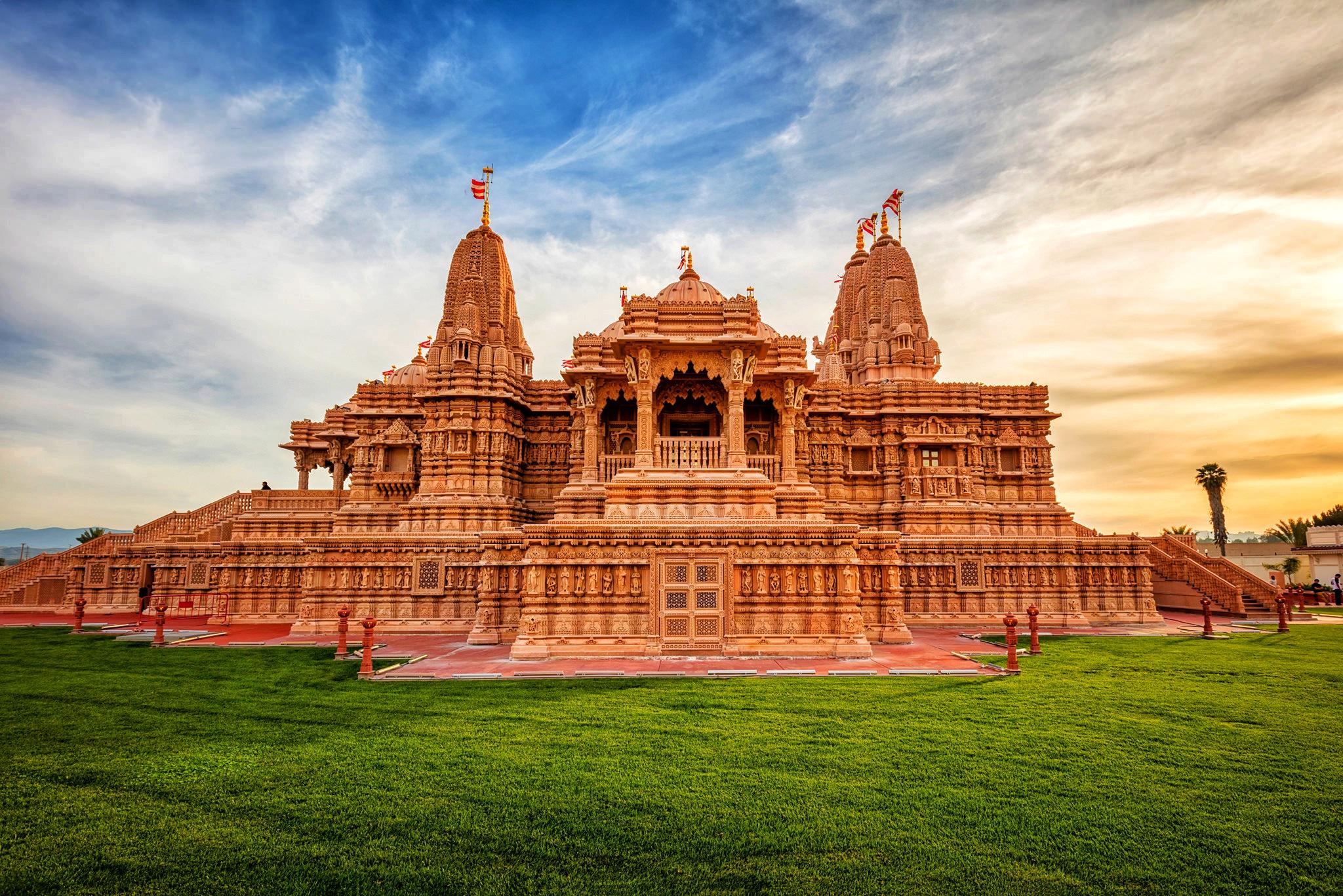 Swaminarayan Temple, Chino Hills, California r/hinduism
