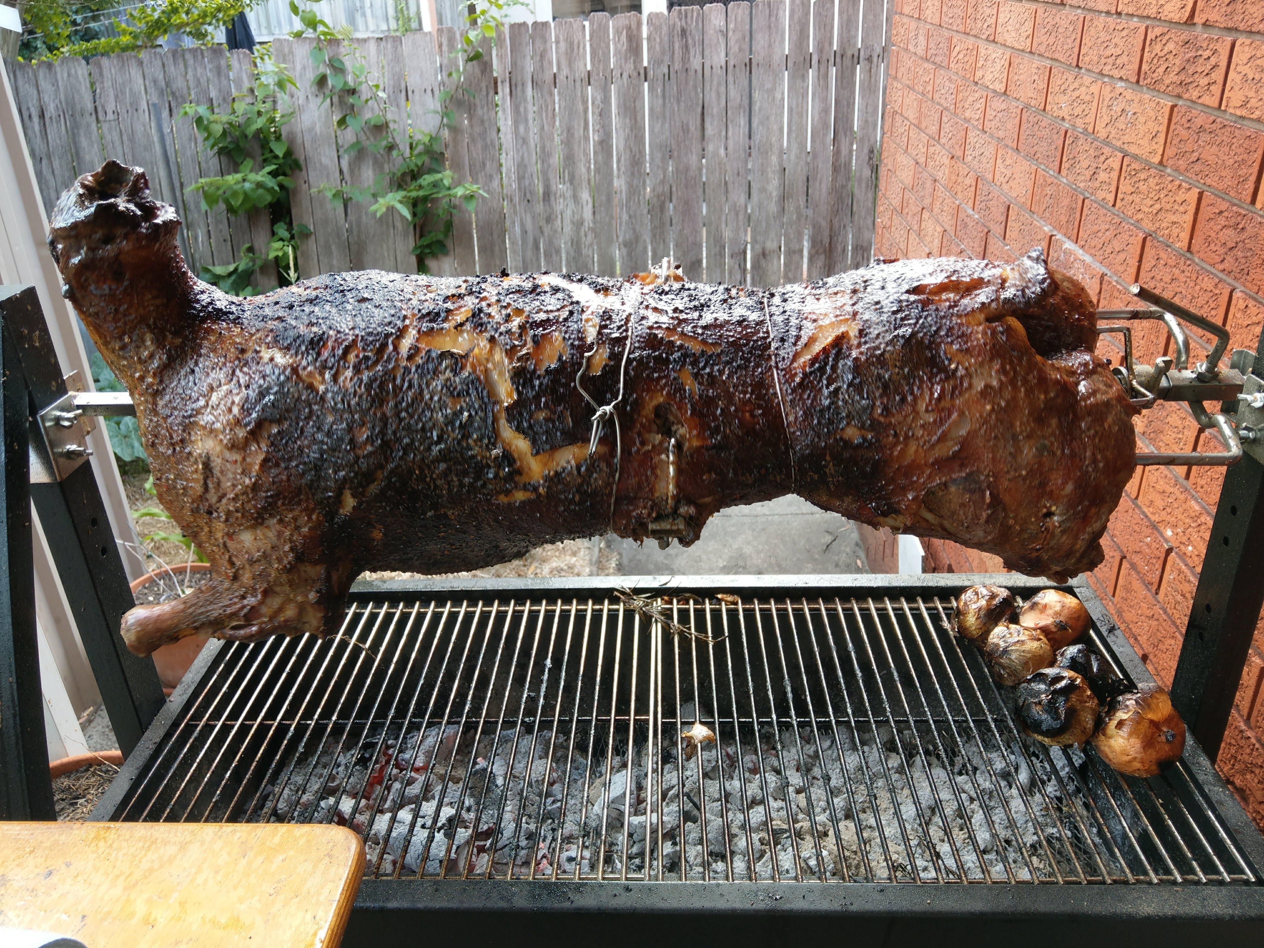 How To Bbq Rotisserie Lamb at Margaret Sepe blog