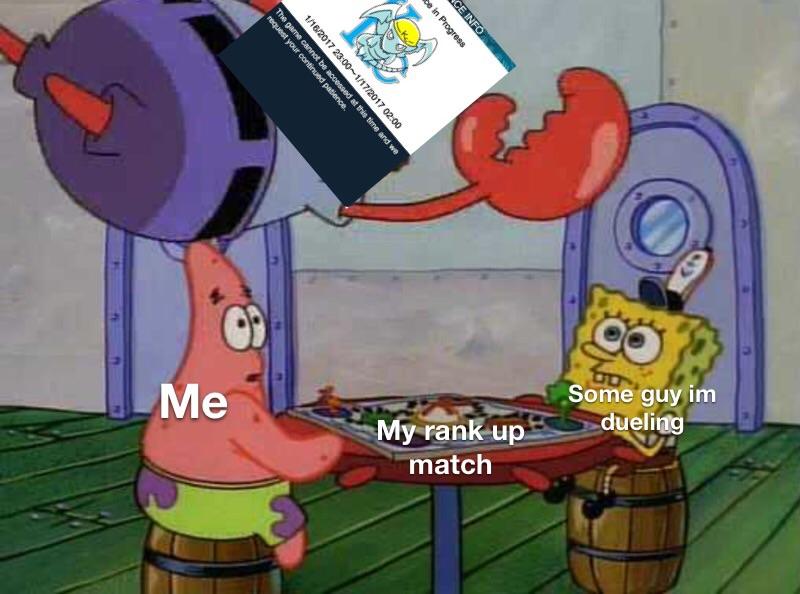 [Fluff] “YOU’RE A THIRD RATE DUELIST WITH A THIR“ DuelLinks