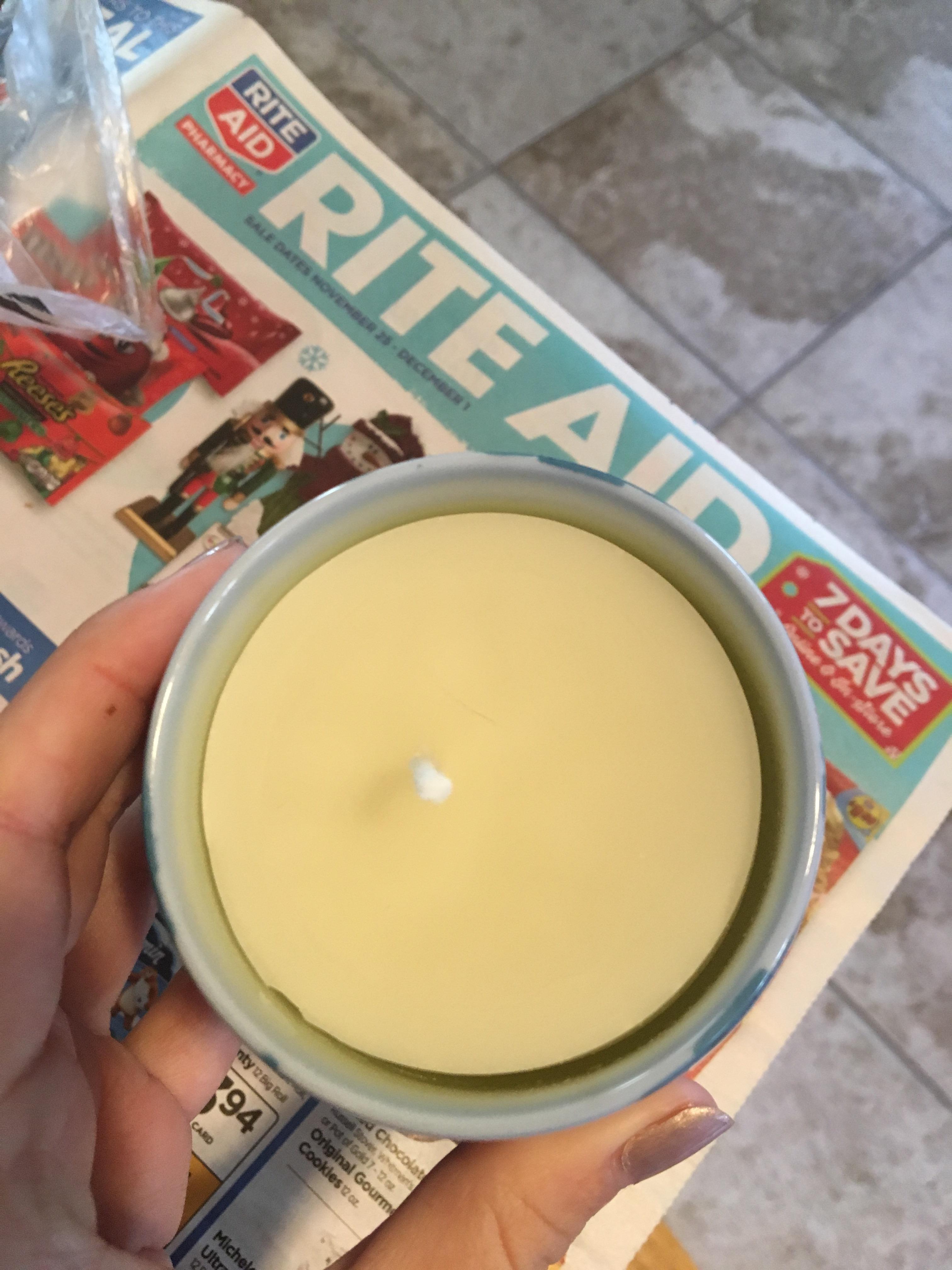 How do I prevent my candles from shrinking away from the edges of the
