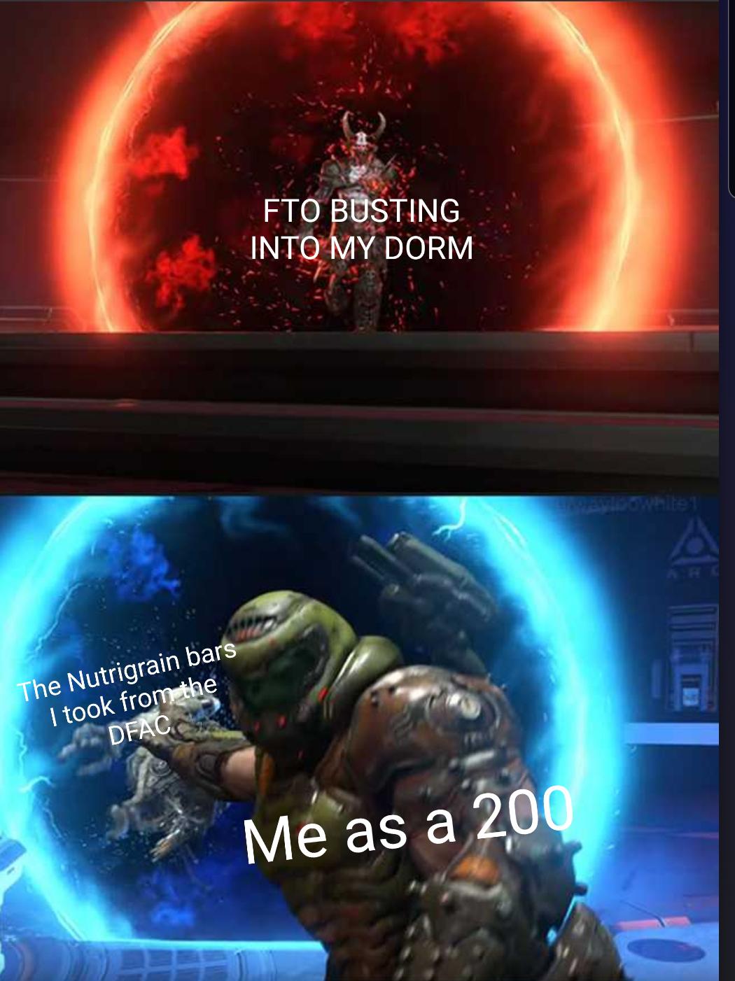 More DOOM memes AFROTC