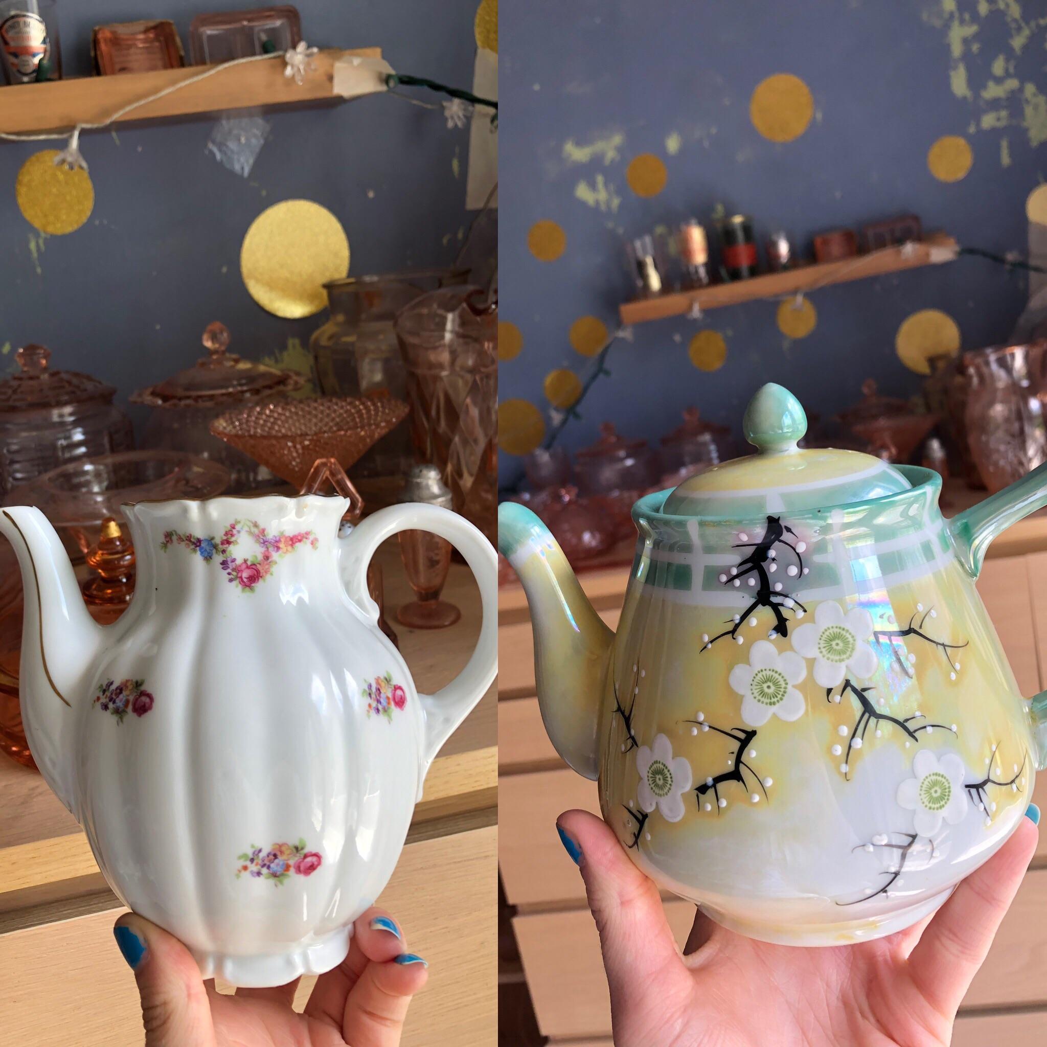 Does anyone else use antique teaware? I’d love to see your pieces if