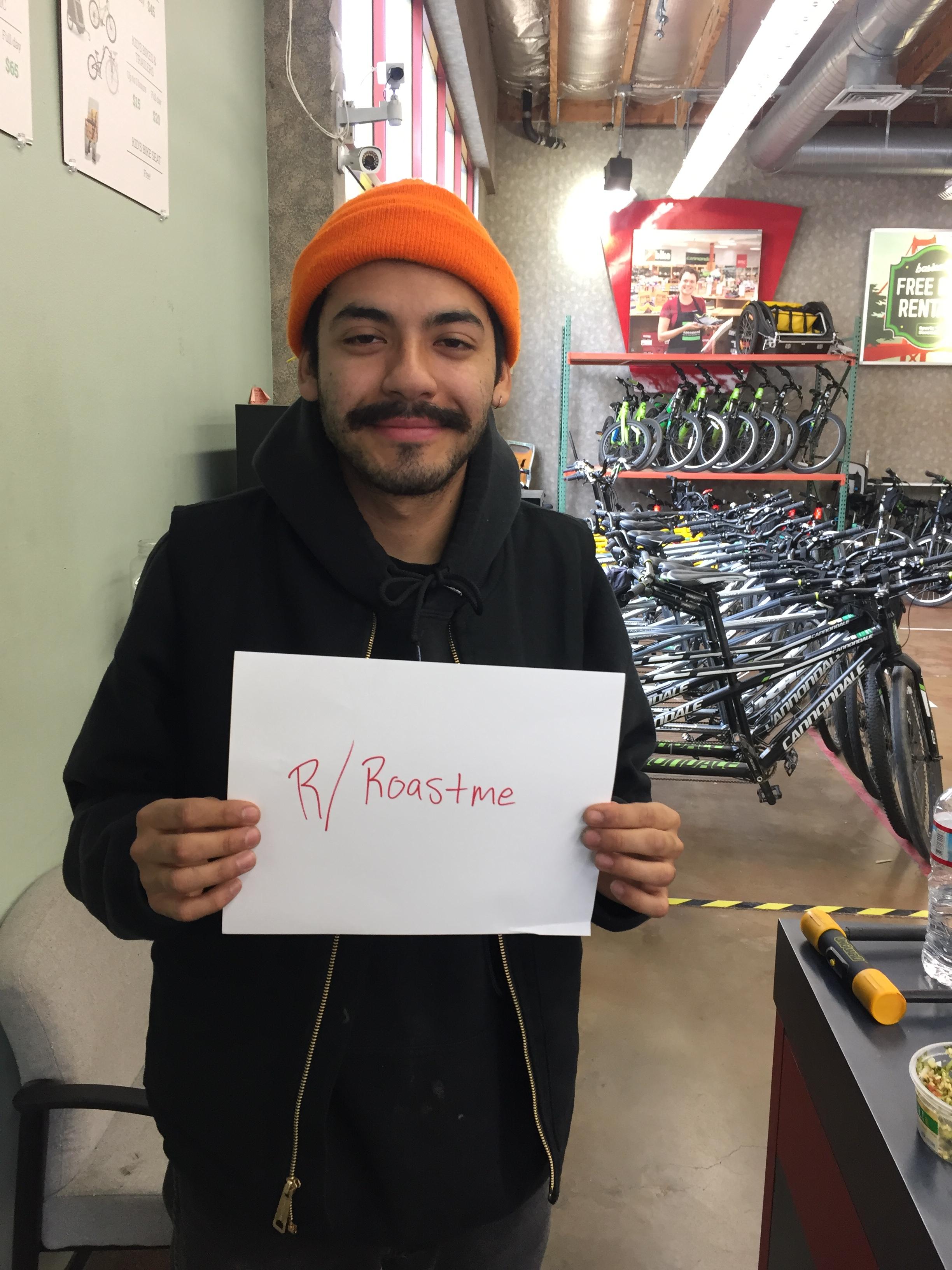 Reddit I give you San Francisco's (not so) finest, roast him extra