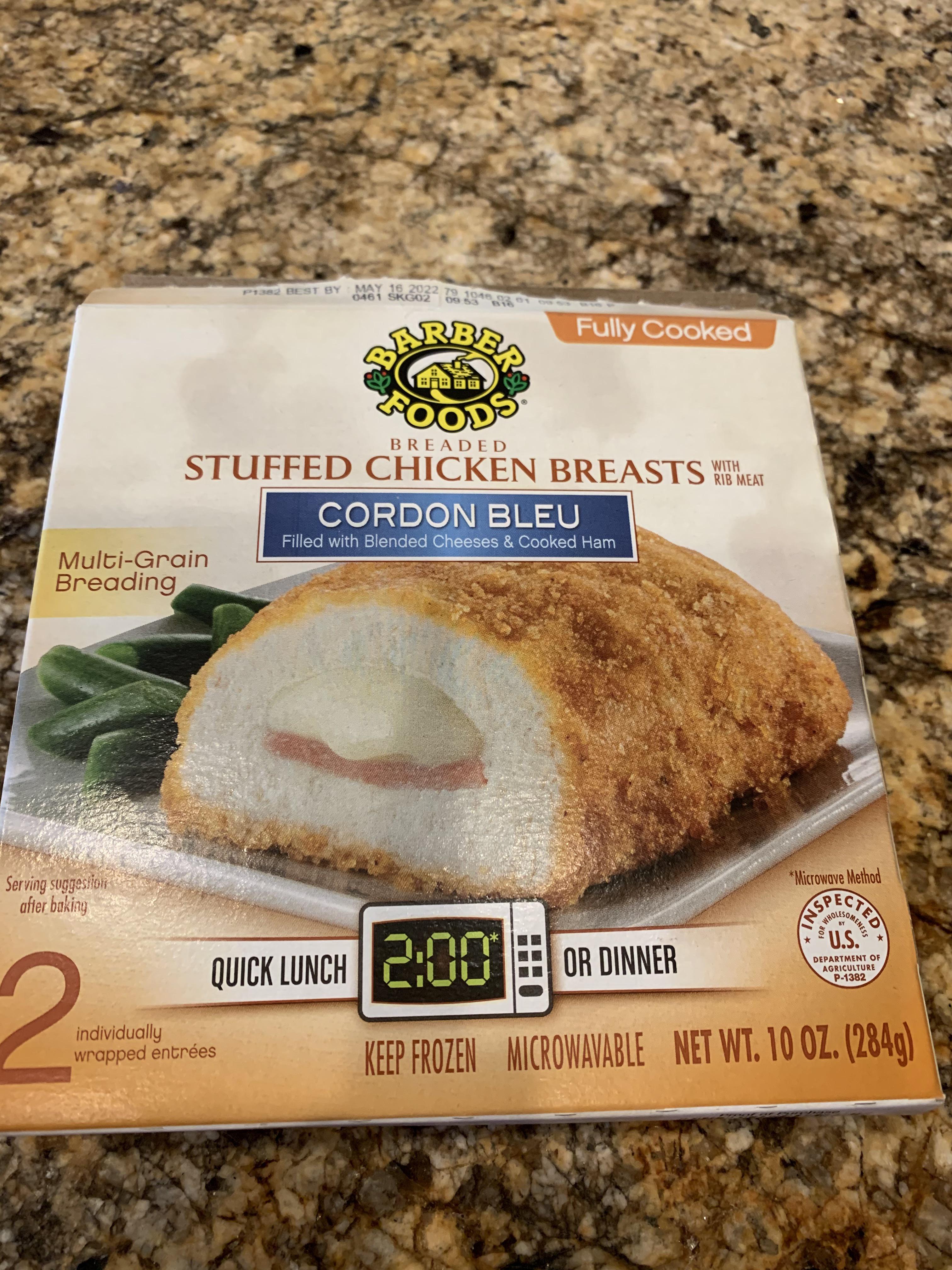 air fryer barber chicken cordon bleu