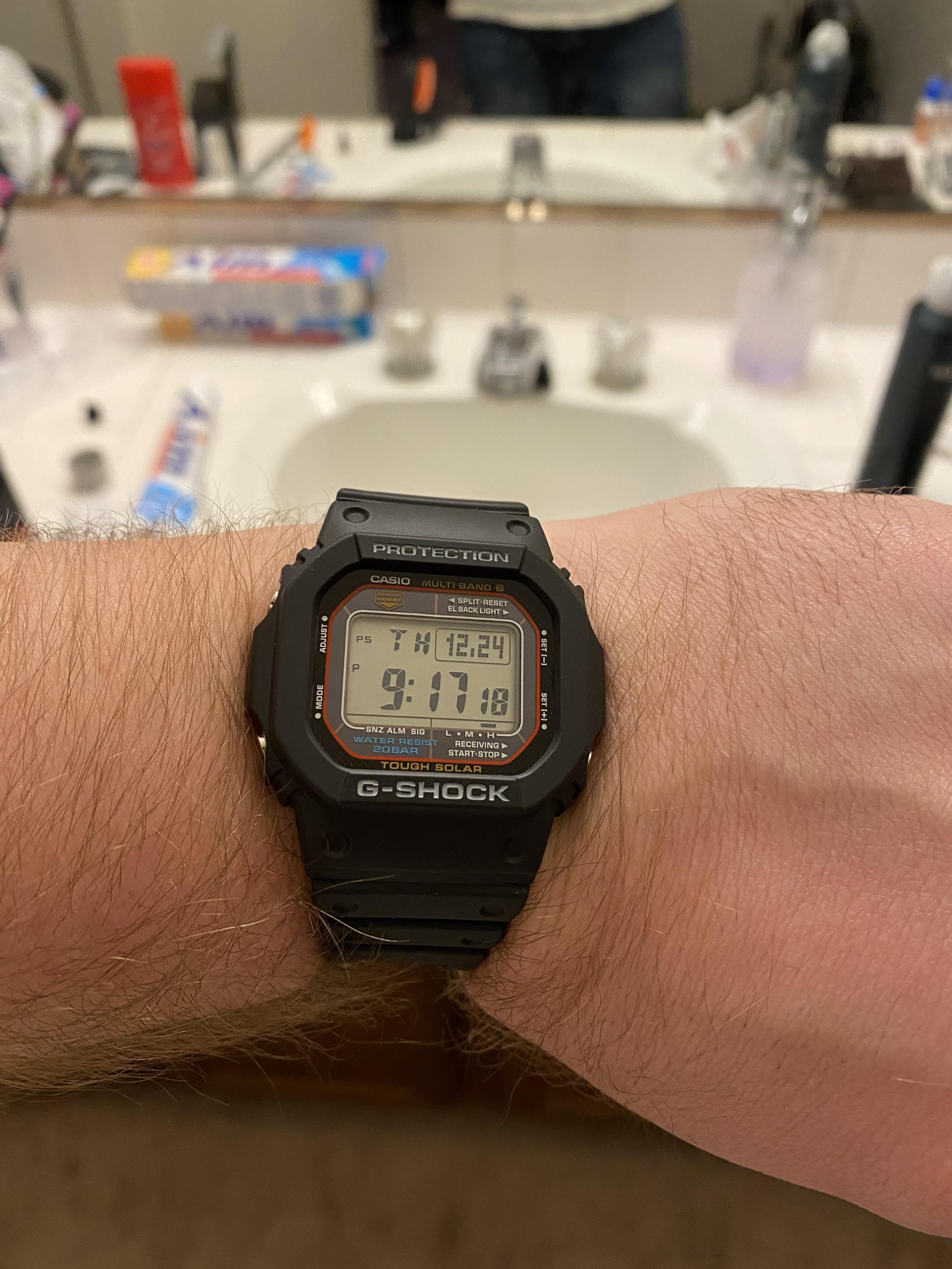 Got my first Gshock.. love it.. bye Apple Watch r/gshock