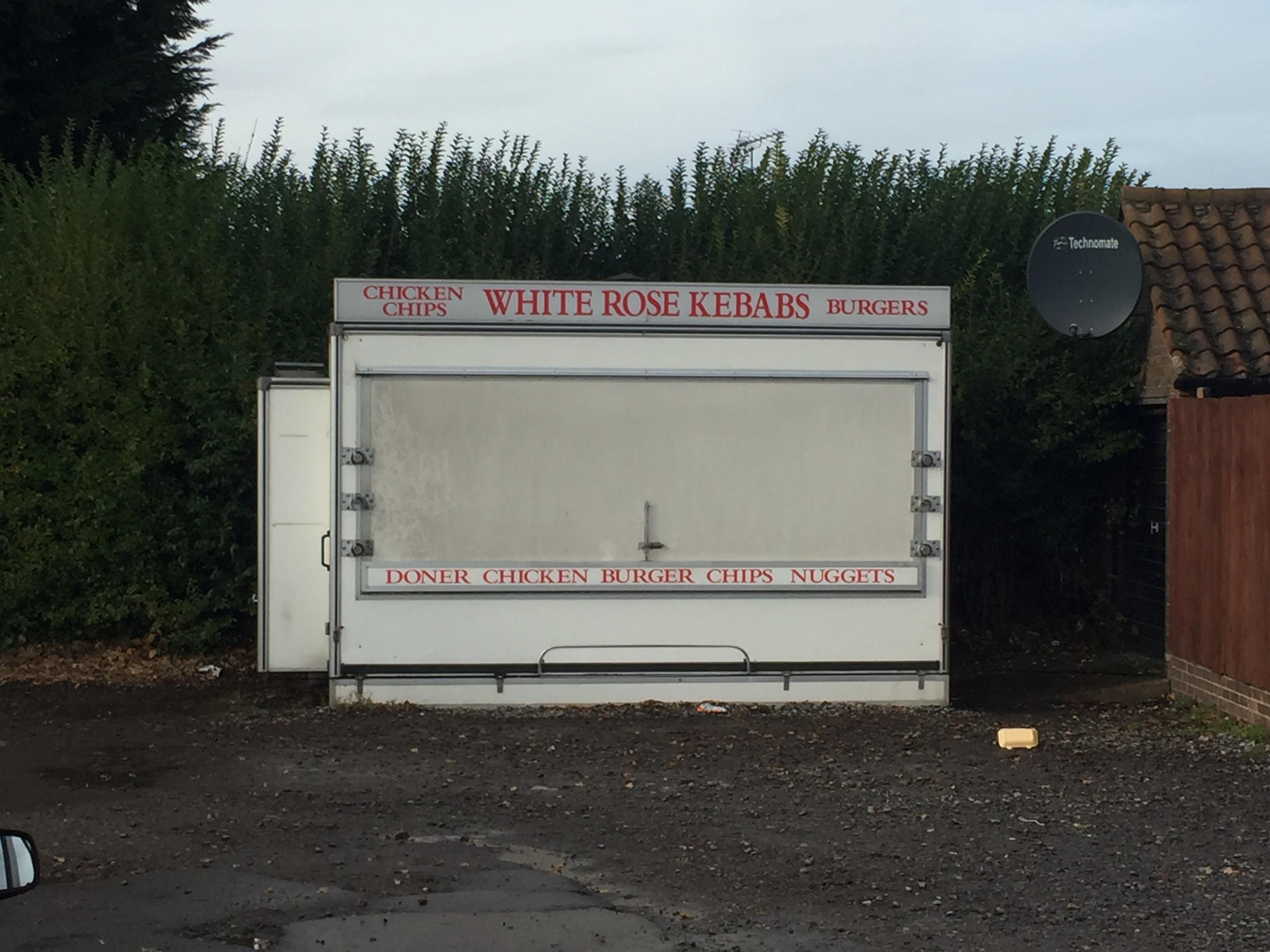 White Rose Kebab van near my college r/MrRobot