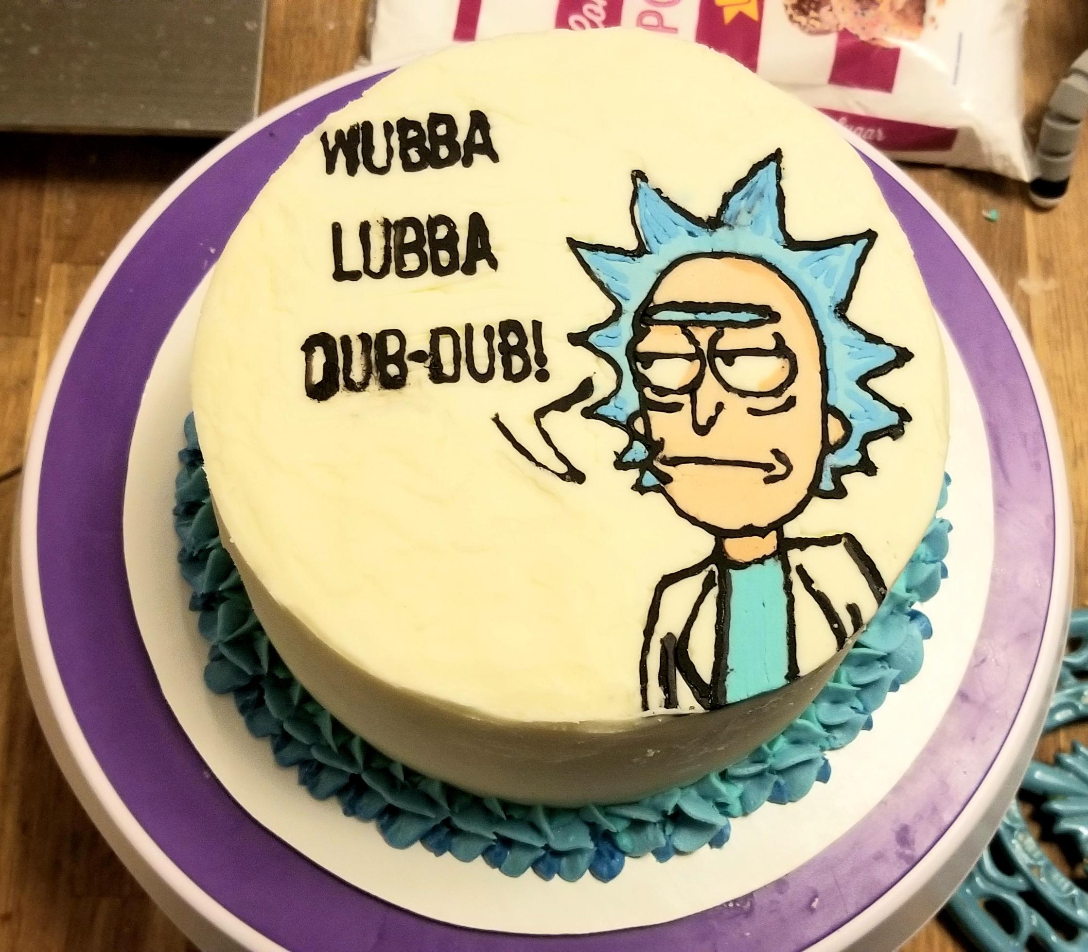 50+ Best Rick and Morty Birthday Cake Ideas and Designs (2024