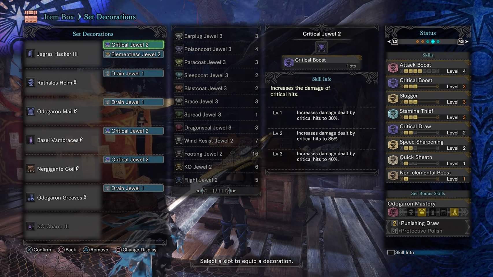 Does Stamina Thief work on a Punish Draw GS? r/MonsterHunter