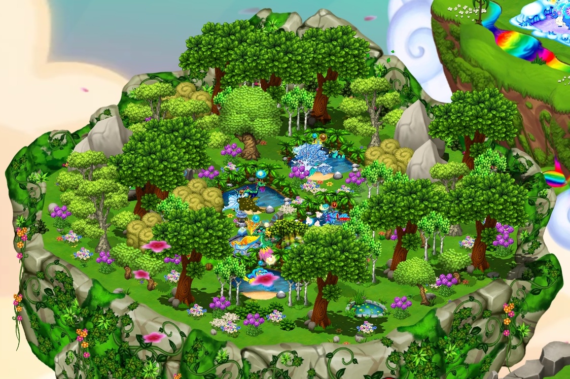 My first decorated island. How is it? r/dragonvale