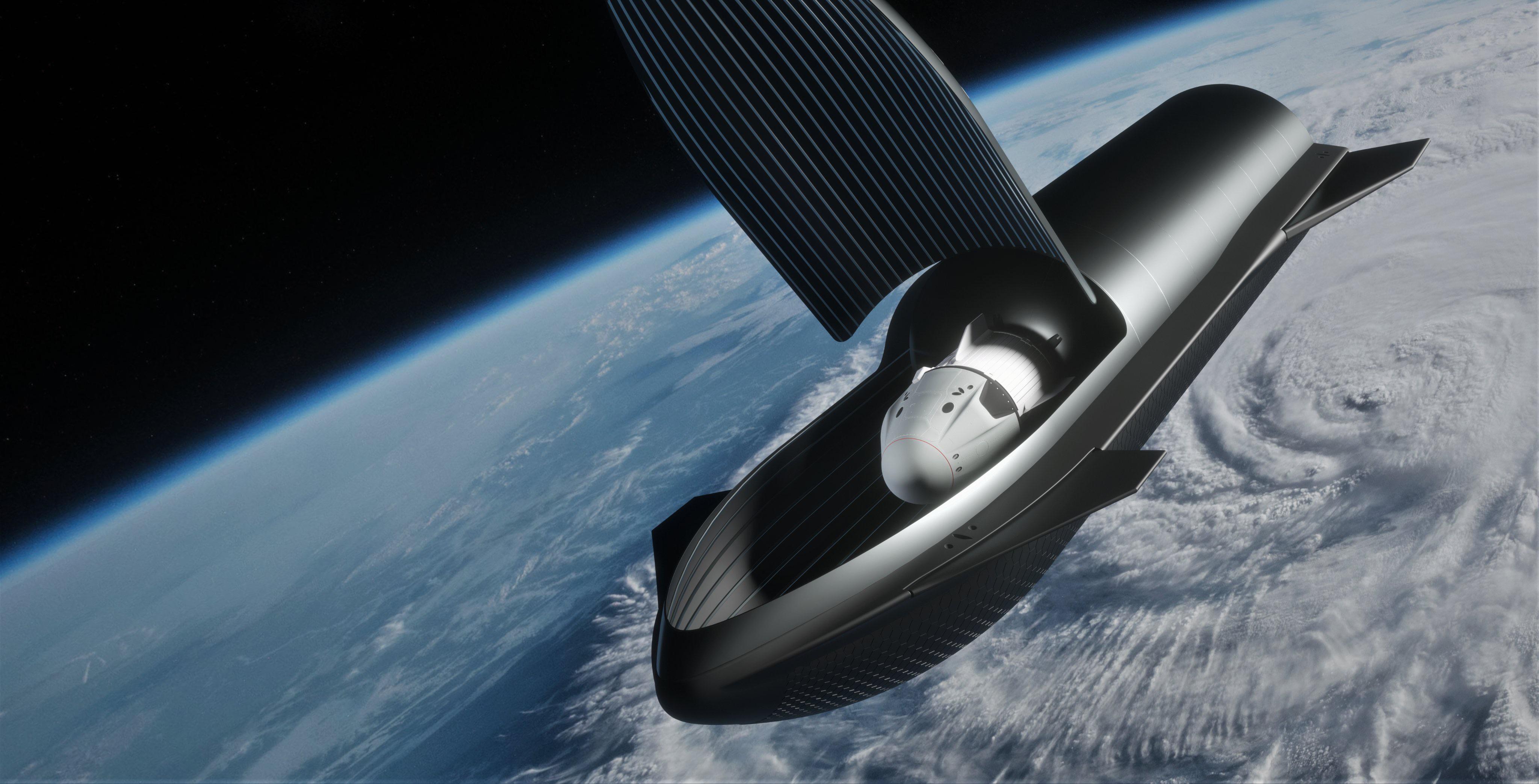 Starship vs Crew Dragon. [oc] dtrford r/SpaceXLounge