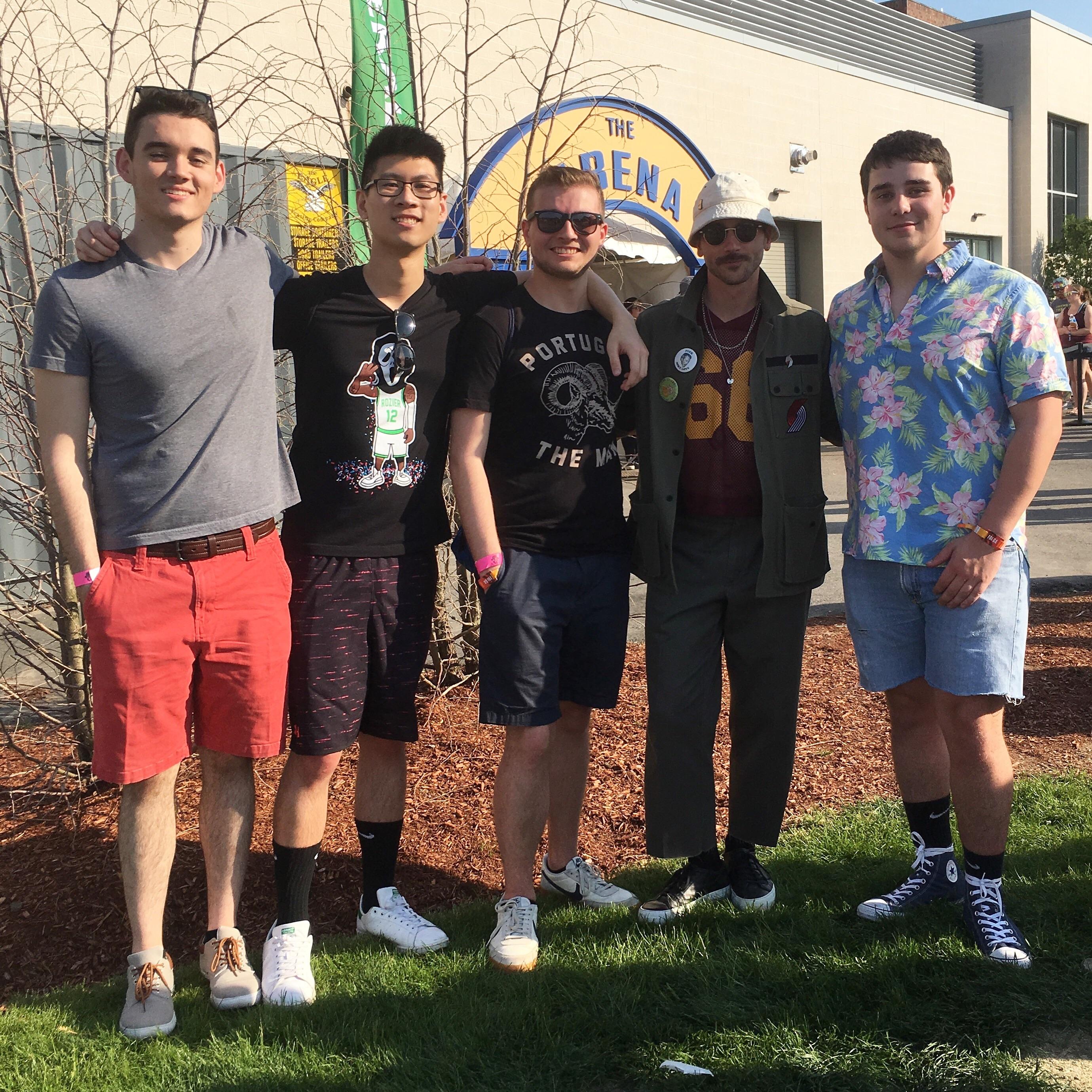 My roommates and I were lucky enough to get a picture with John just