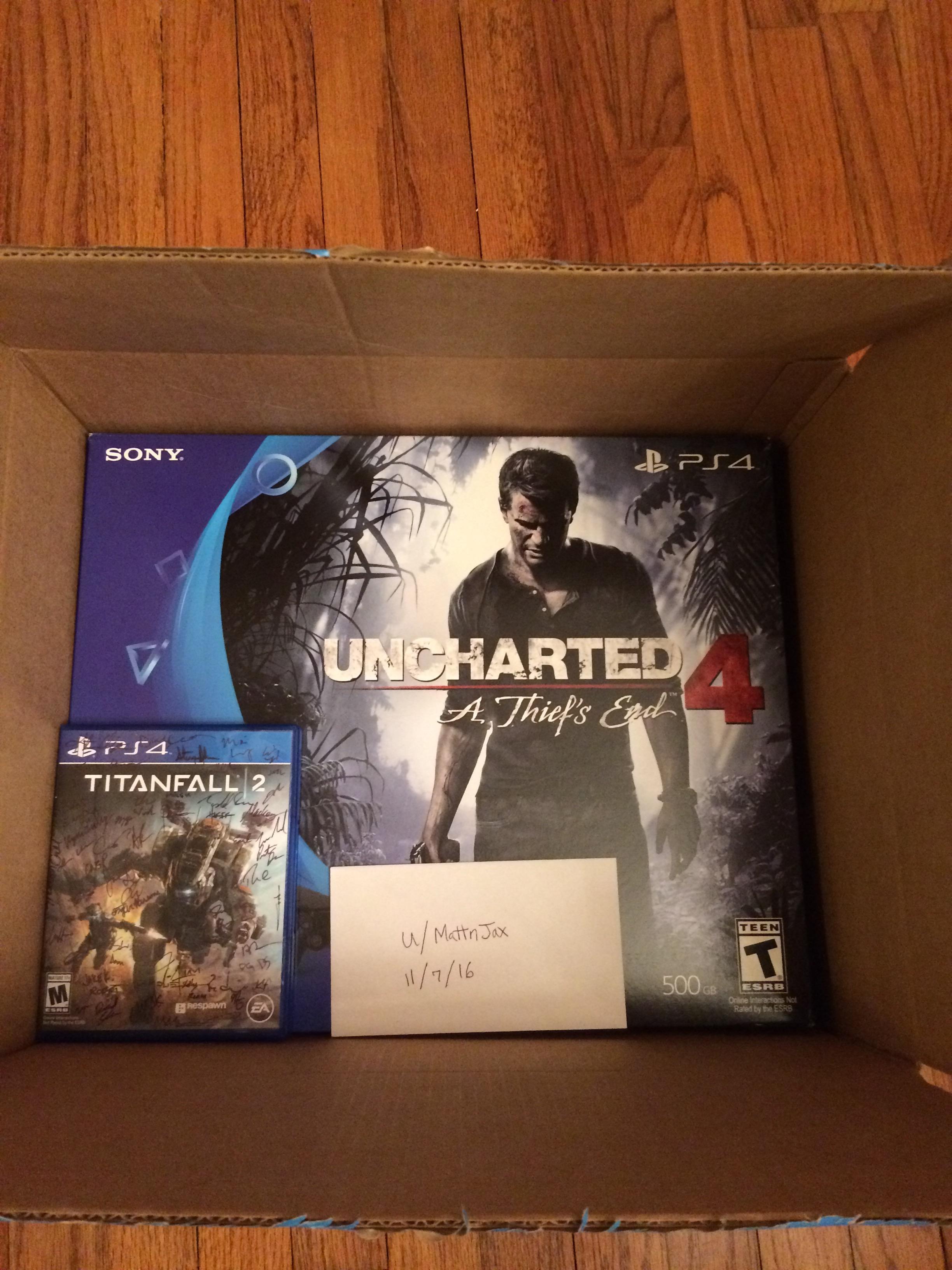 Thank you to the Reddit user that bought me a new PS4!! r/gaming