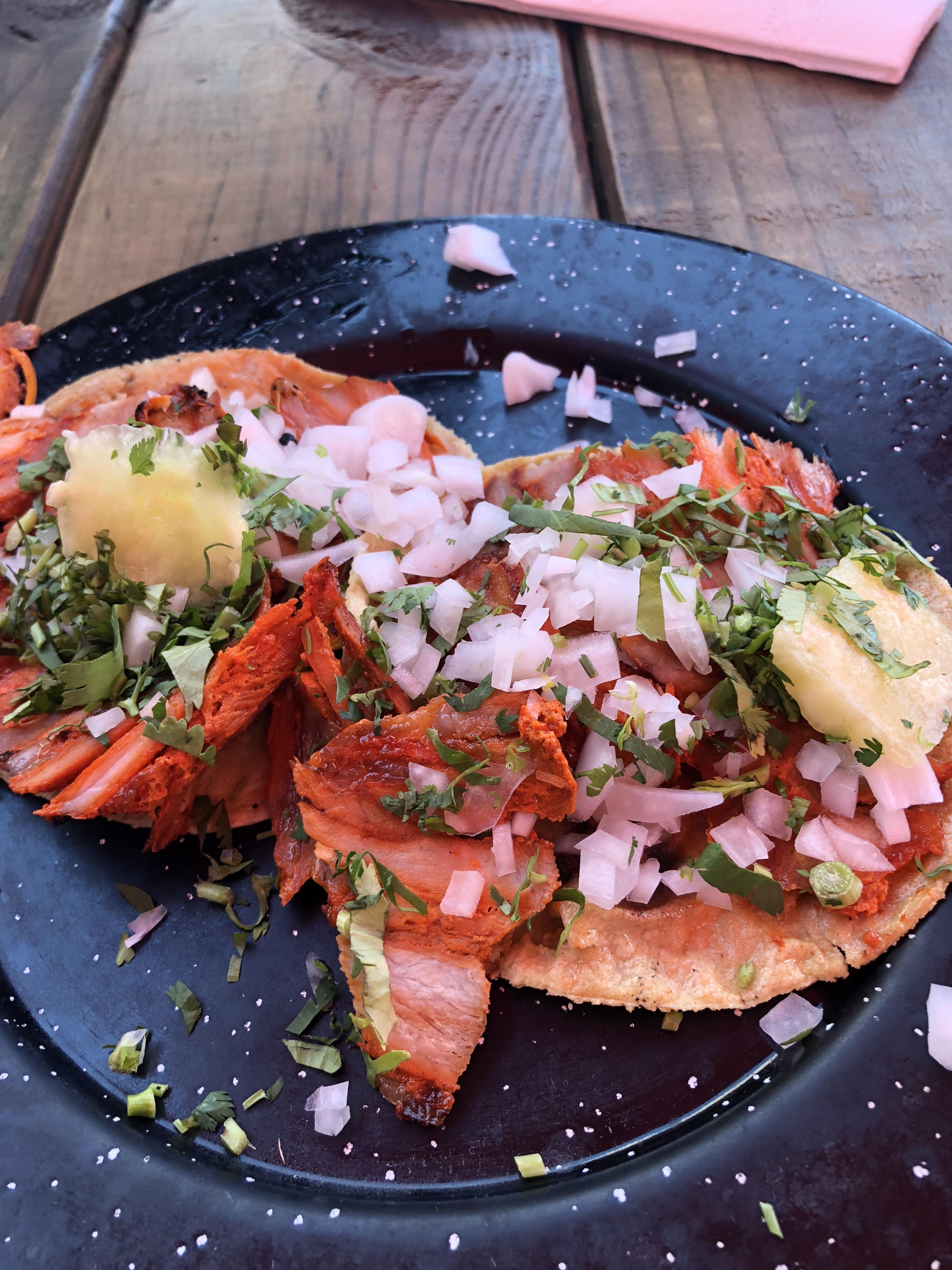 Tacos de Al Pastor en Playa Del Carmen, MX r/tacos