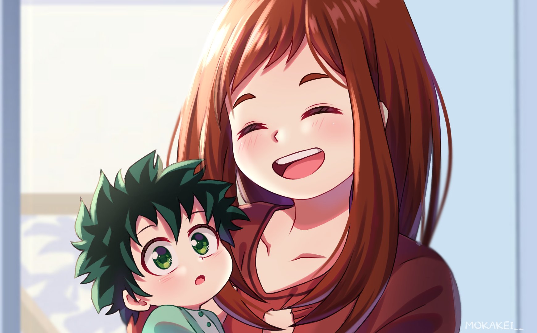 Ochaco went to much in one direction, uh?" BokuNoShipAcademia