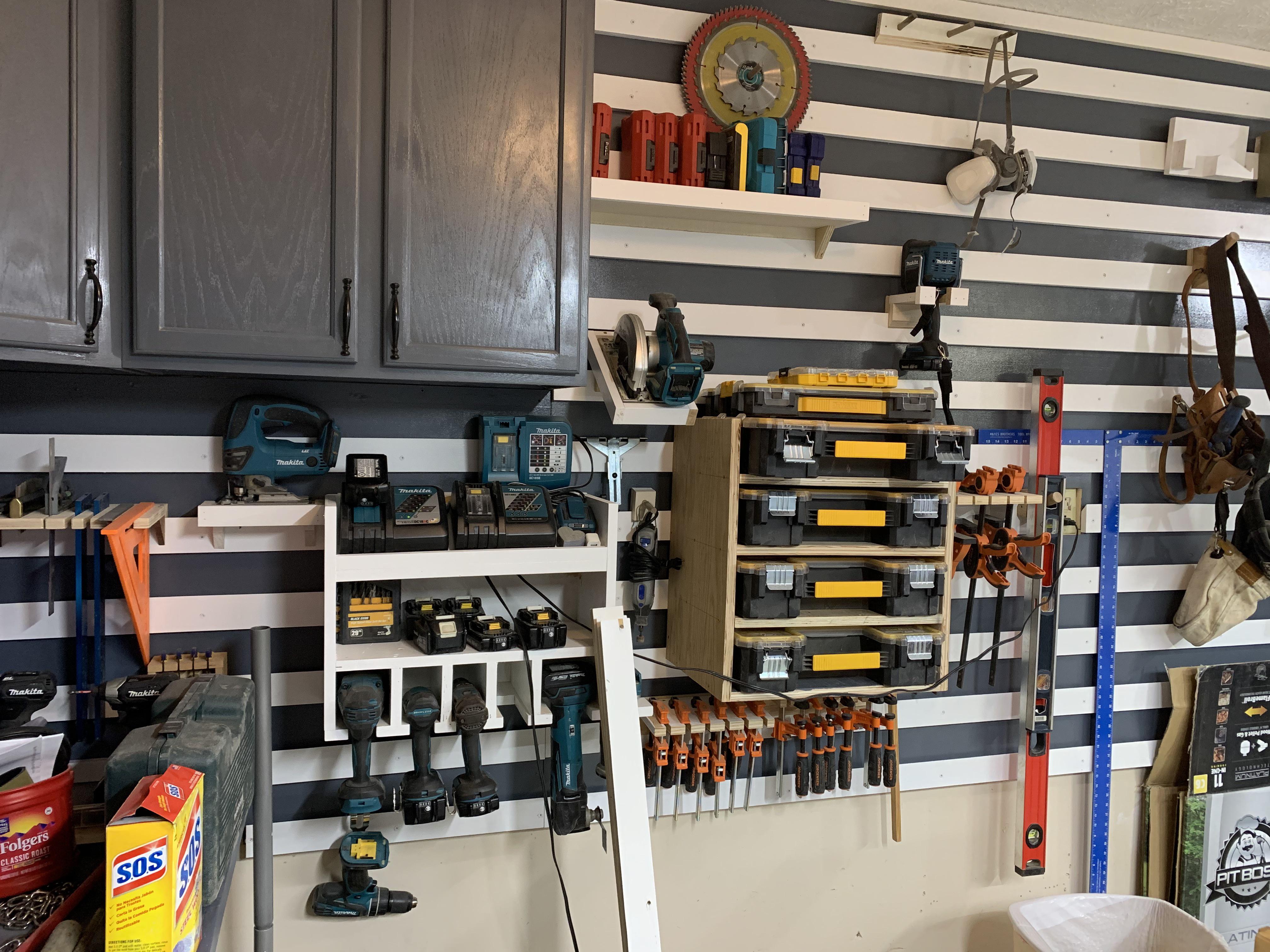 First French cleat wall! : r/BeginnerWoodWorking