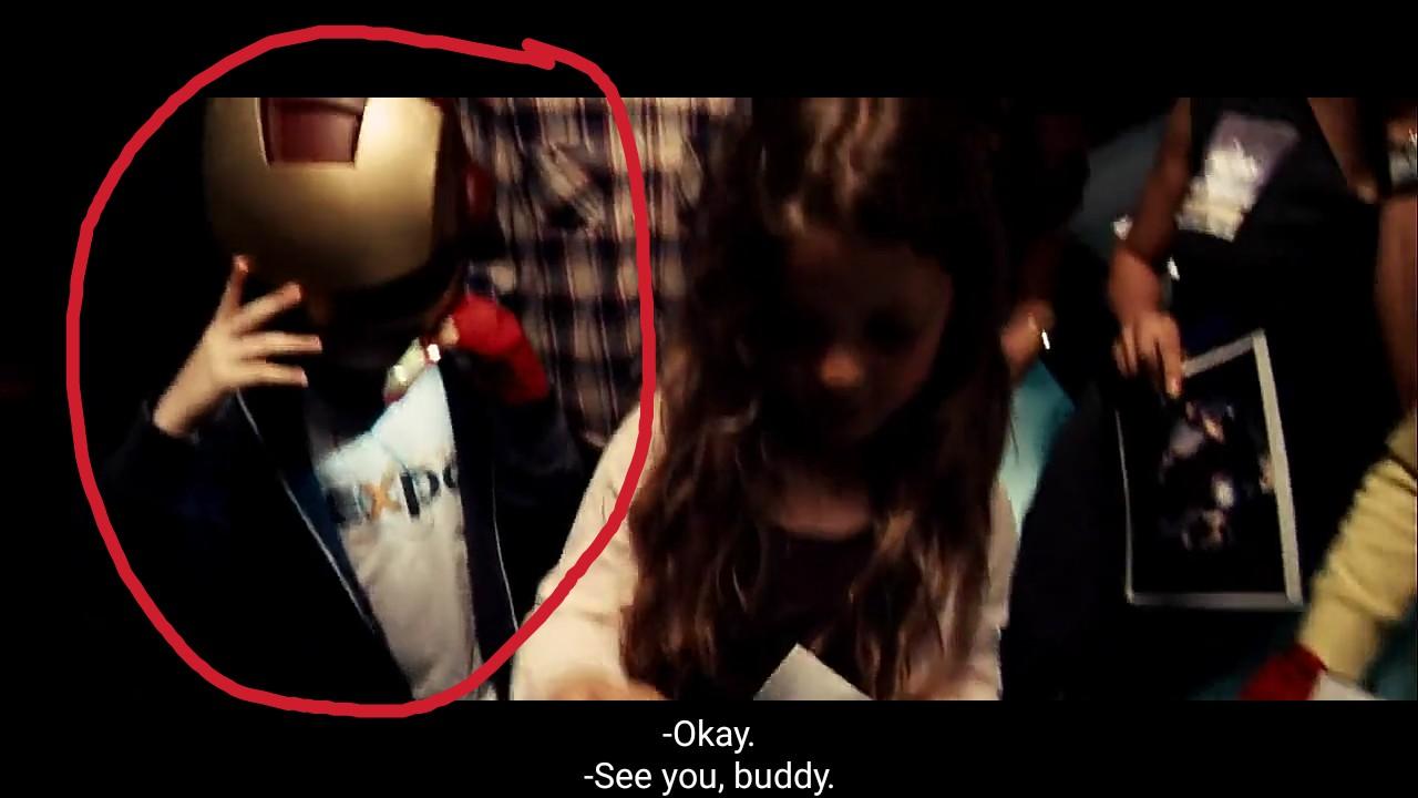 Iron Man 2 (2010) Young Peter Parker made his appearance