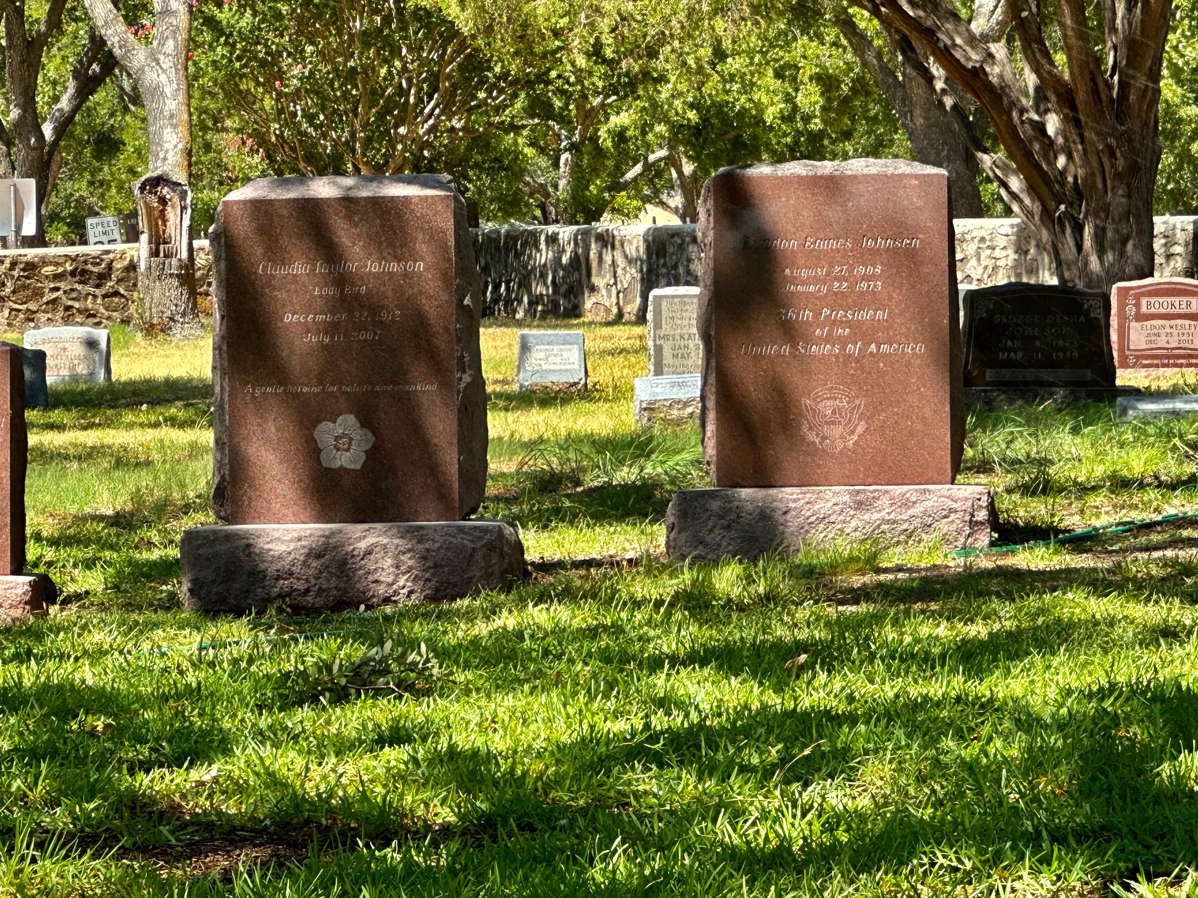 Lyndon Johnson Grave