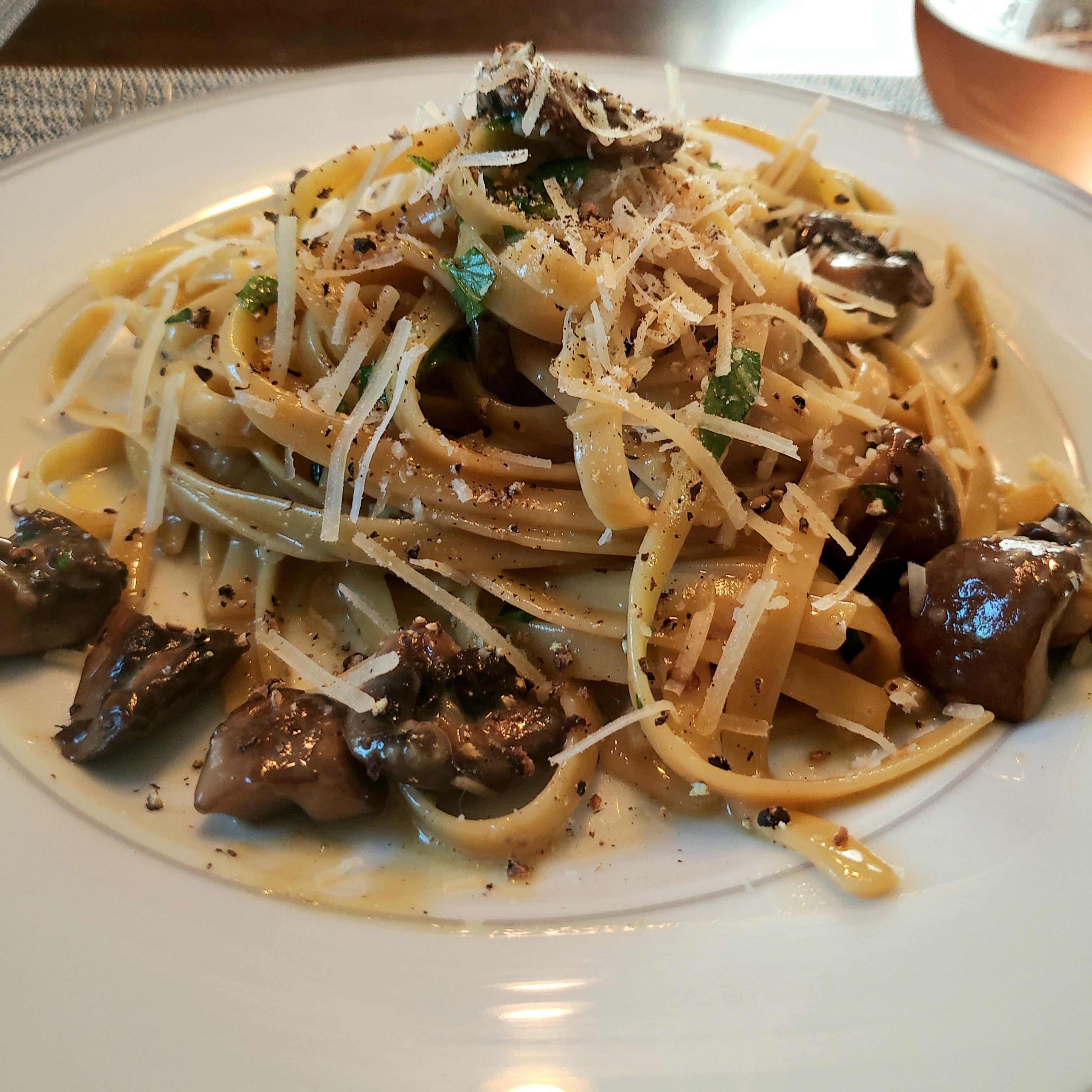 [Homemade] Molly Baz' Mushroom "Carbonara" r/food