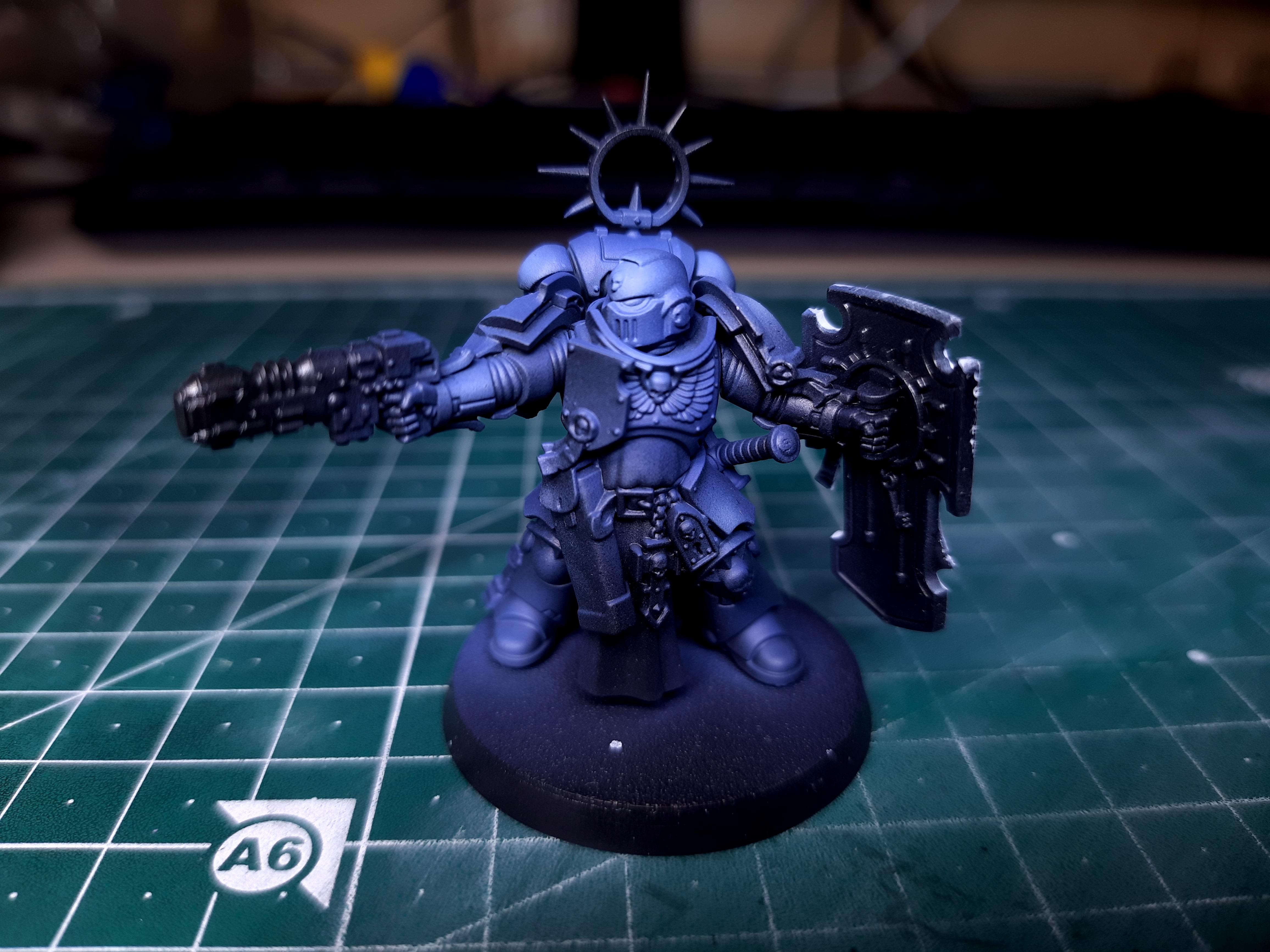 Started my first Ultramarine, this time with all limbs attached