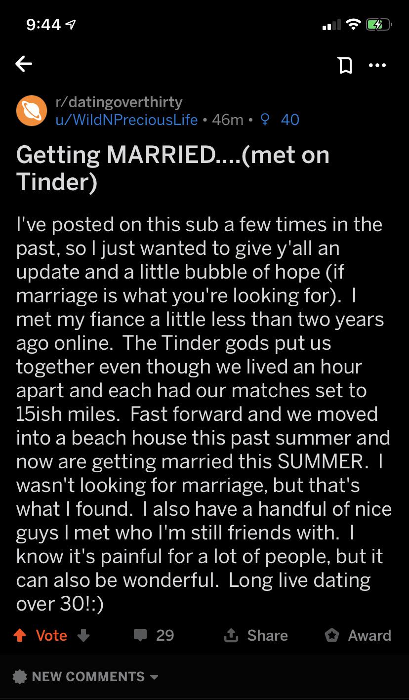 Woman moves into beach house with fiancé; is getting married this