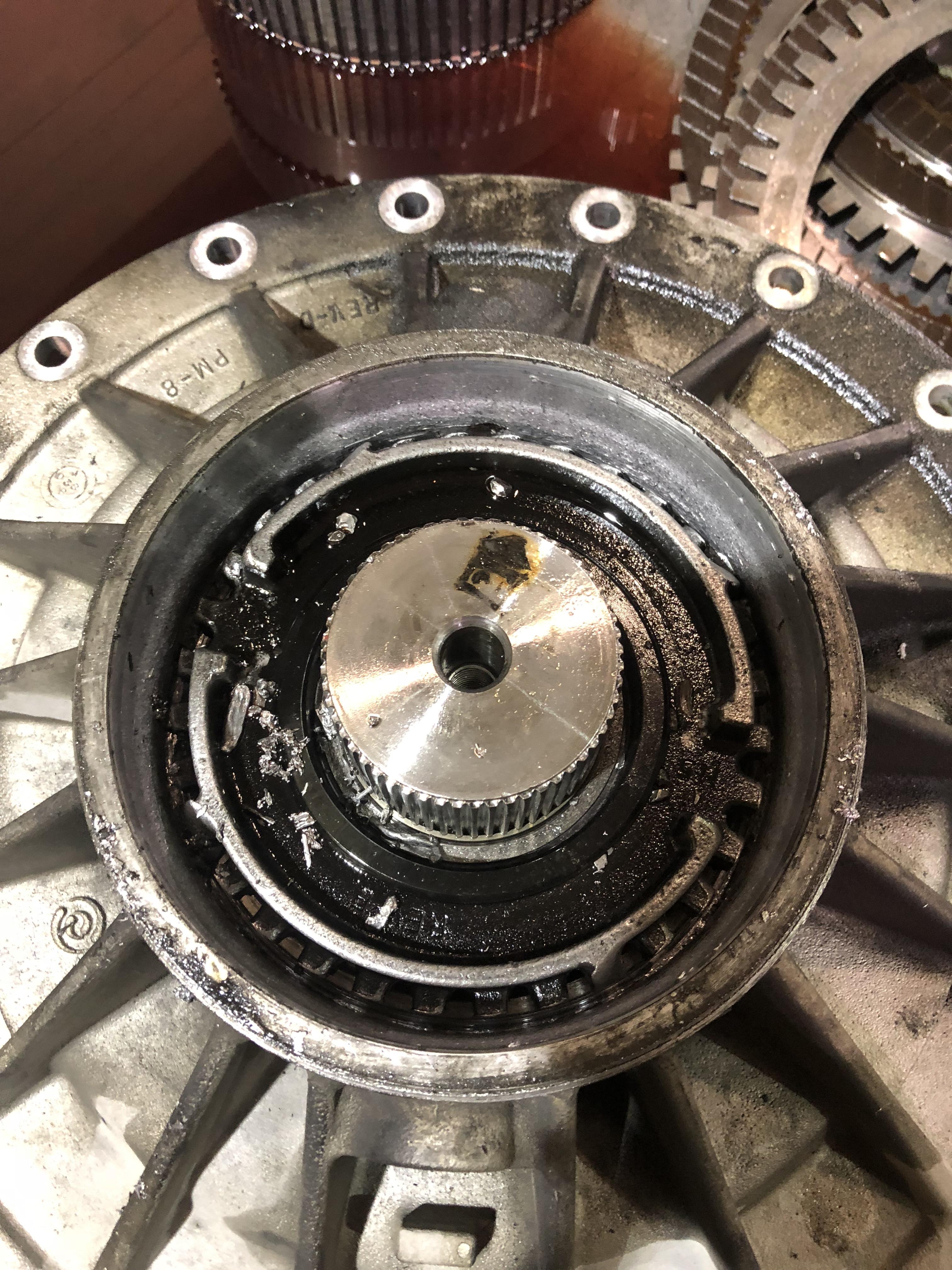 One of our drivers put oil into the Allison transmission. Did not end