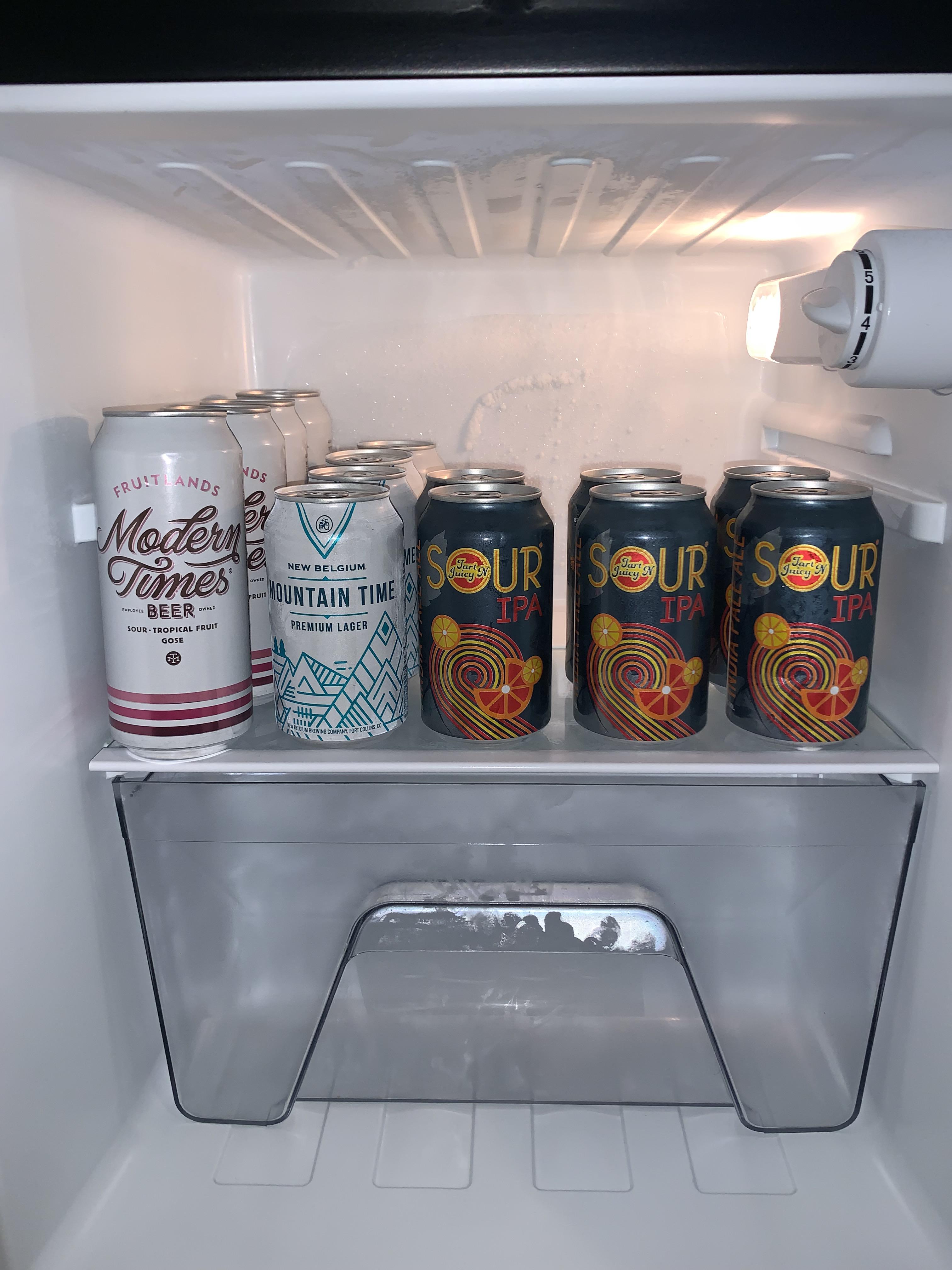 I bought a mini fridge as an excuse to start stockpiling beer, here’s what’s left after my first