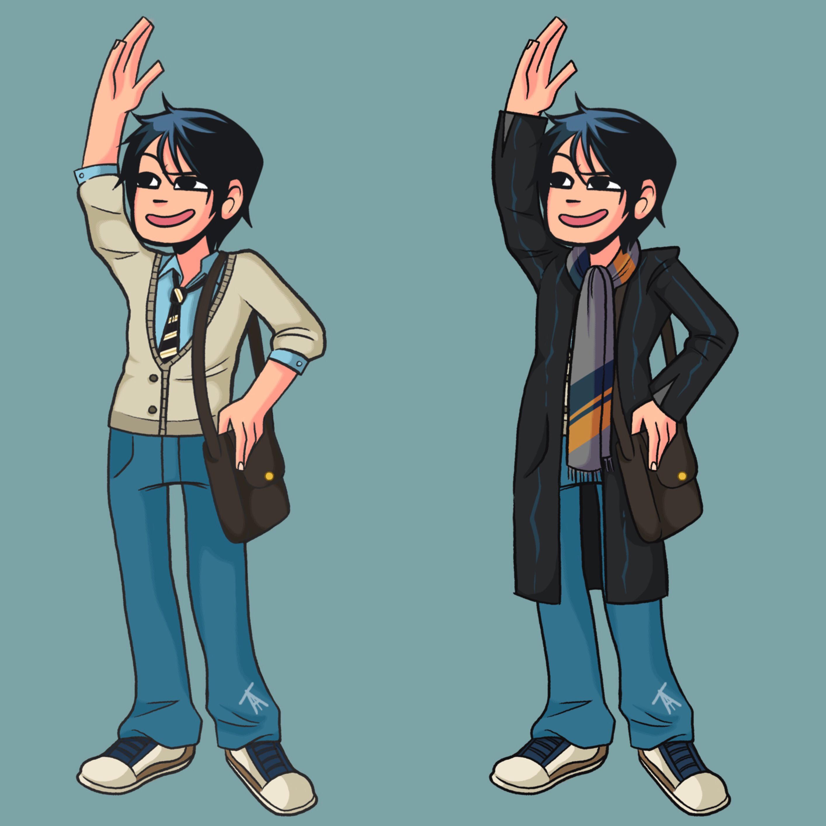 Wallace Wells Redesign [ Art by Me ) ] r/ScottPilgrim