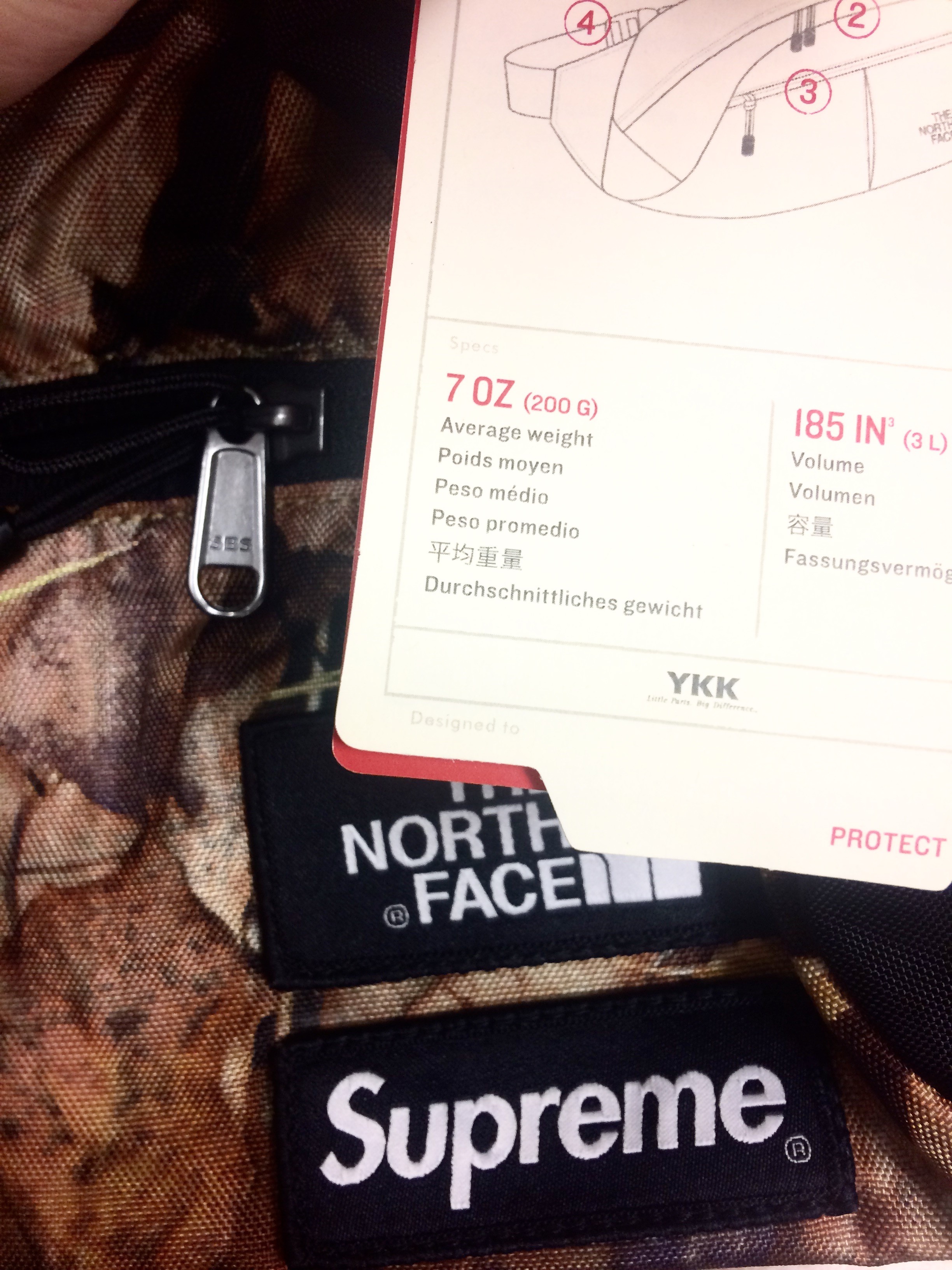 SBS instead of YKK zippers r/supremeclothing