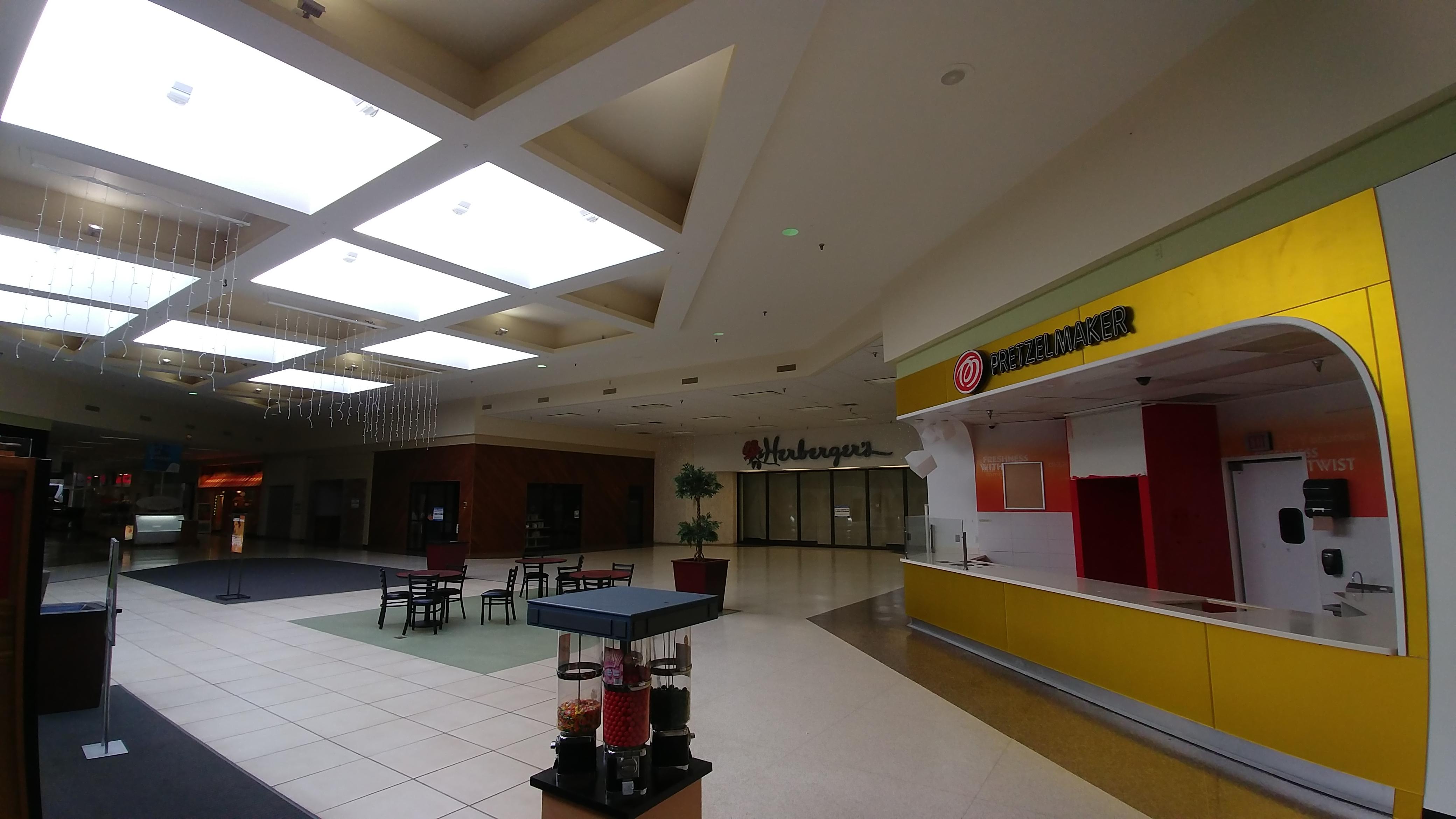 The mall in Watertown, SD, limps along. Two anchors closed and 25