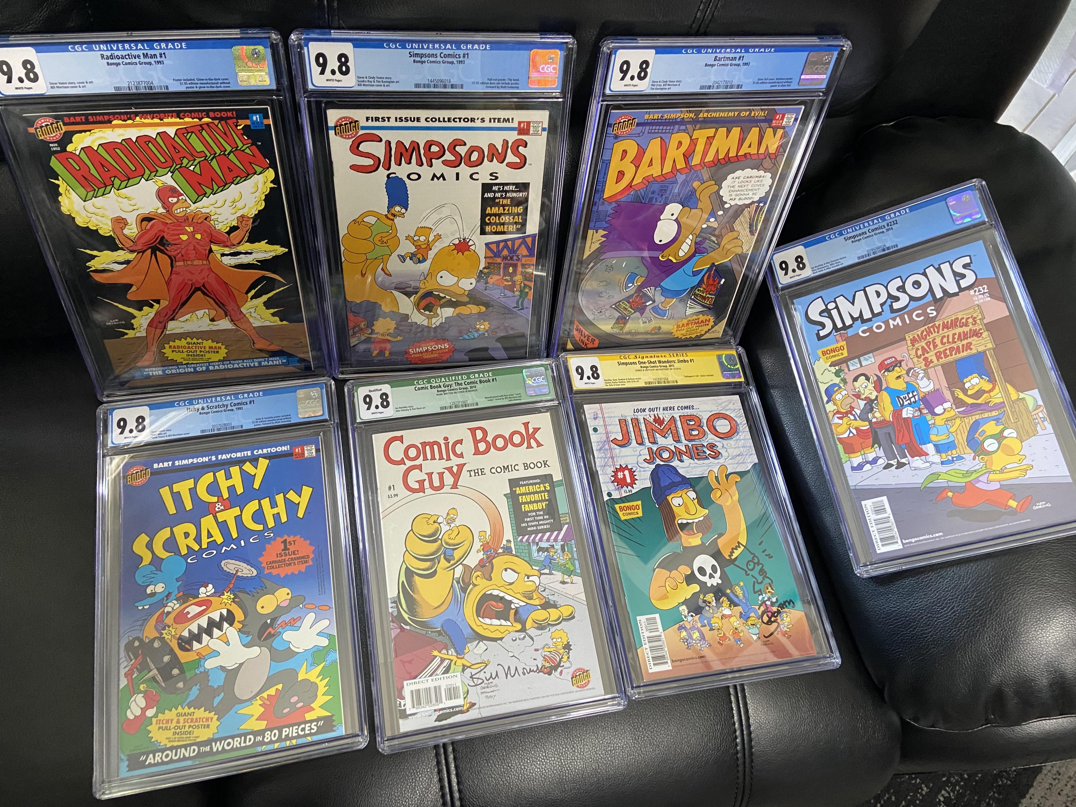 My Simpson’s comic collection