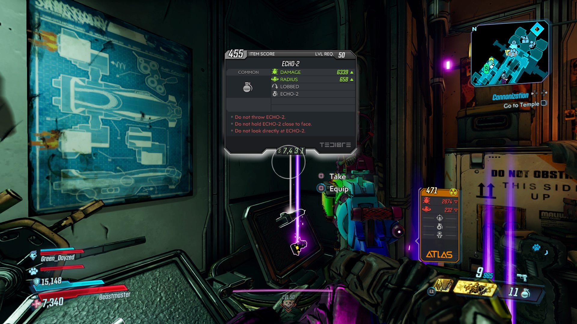 What are the odds? Best gold chest find for me so far. r/borderlands3