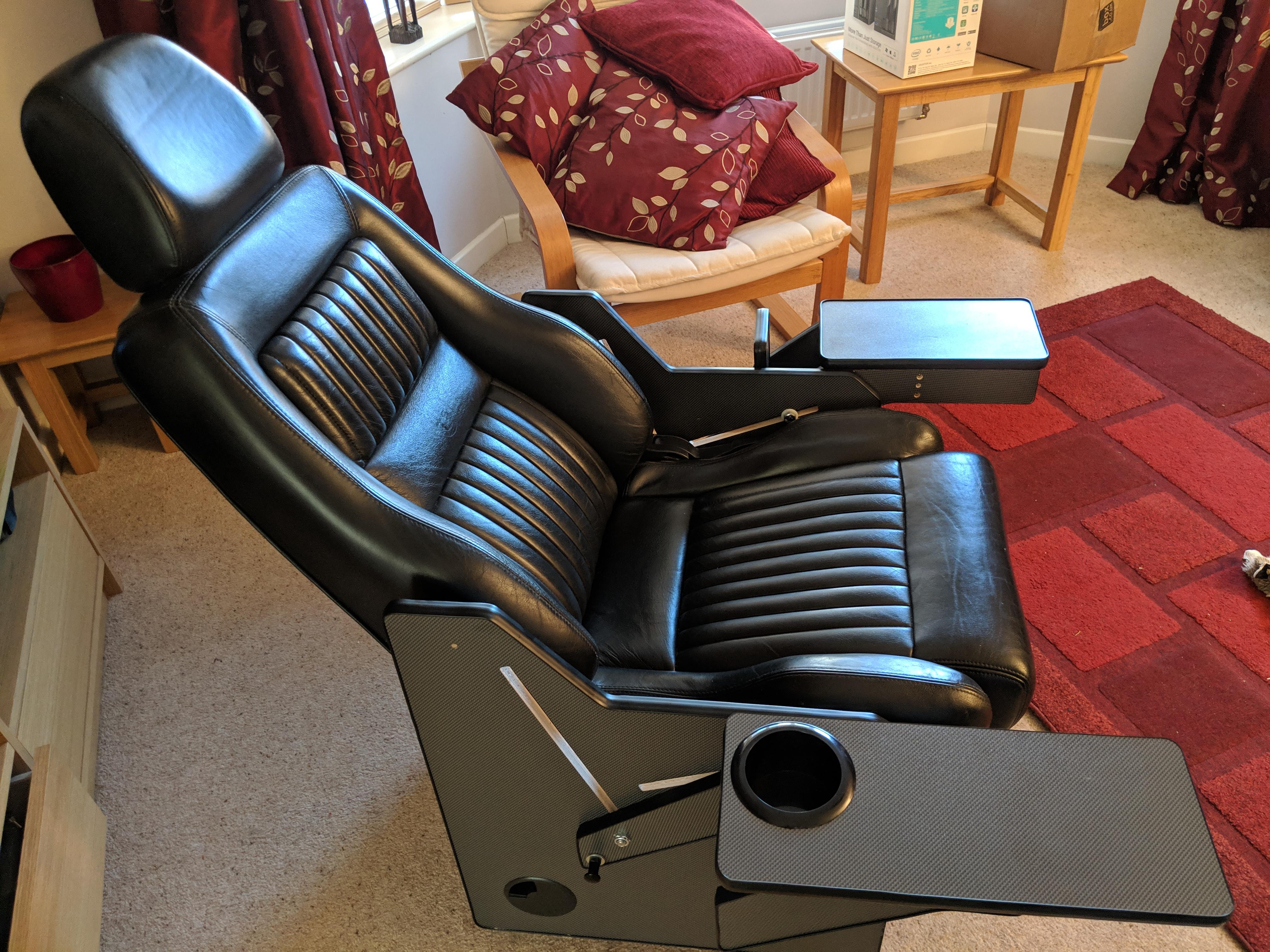 Custom HOTAS chair up for grabs (details in comment) r/hotas
