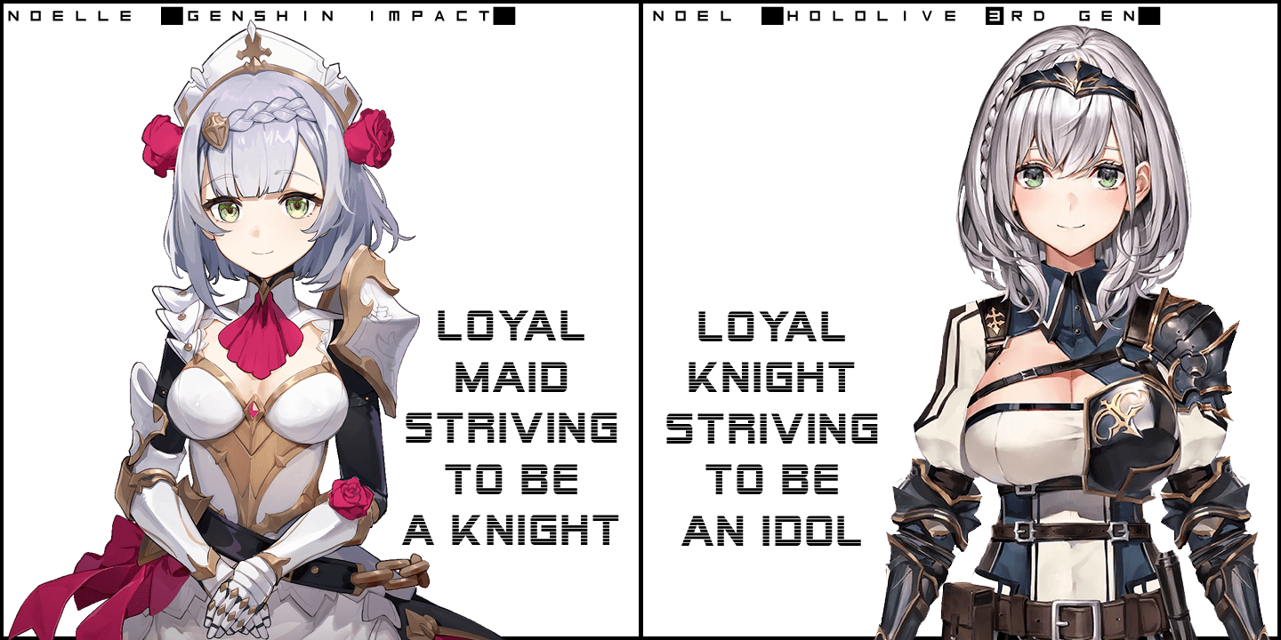 Noelle + Noel Genshin_Impact