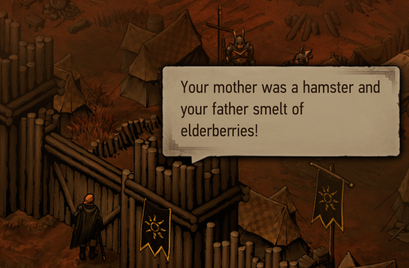 Monty Python and the Holy Grail easter egg in TB gwent