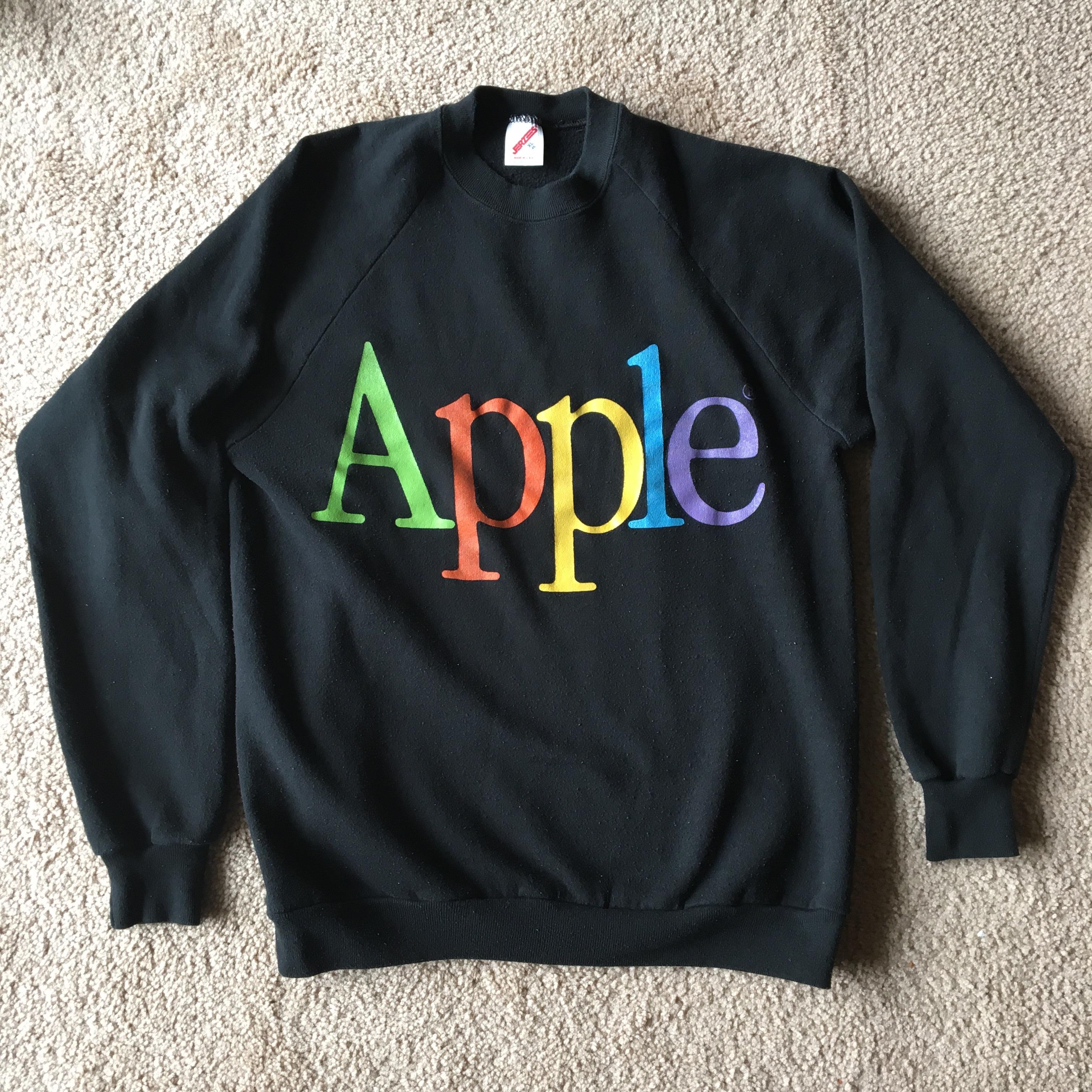Vintage Apple sweatshirt! ThriftStoreHauls