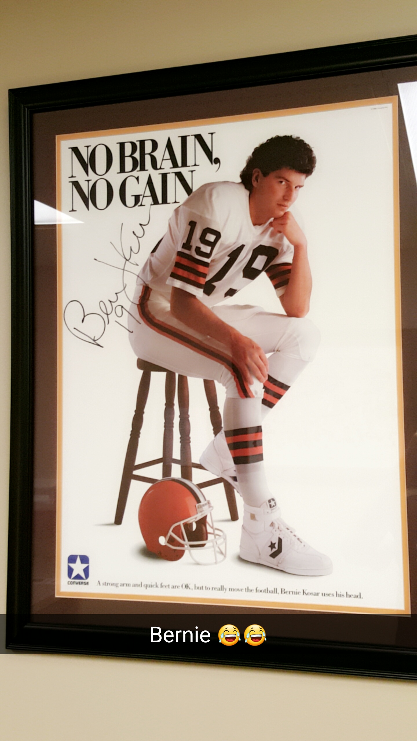 I saw Bernie in my doctors office yesterday r/Browns