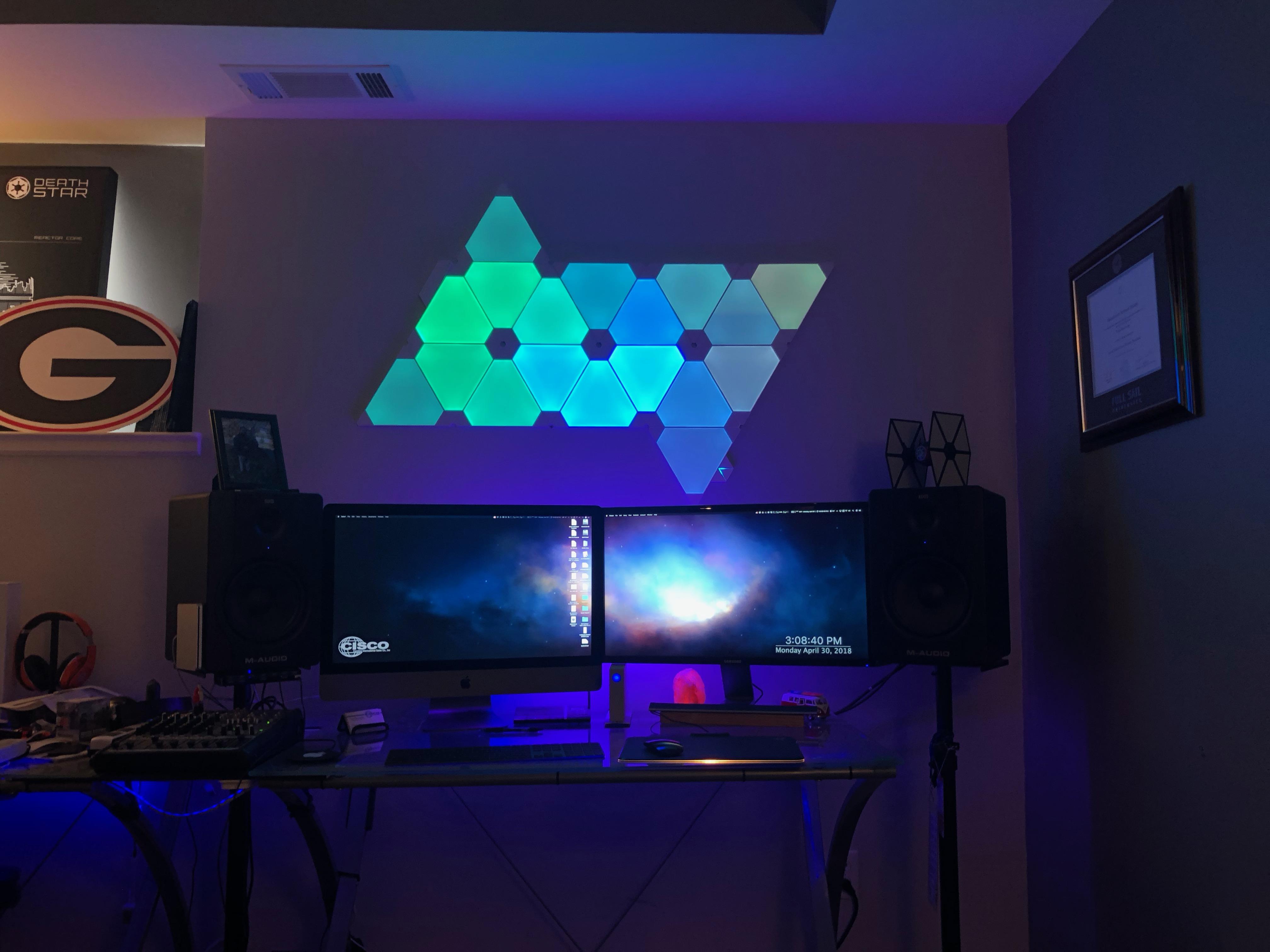 Nanoleaf Aurora 15 Panel Designs