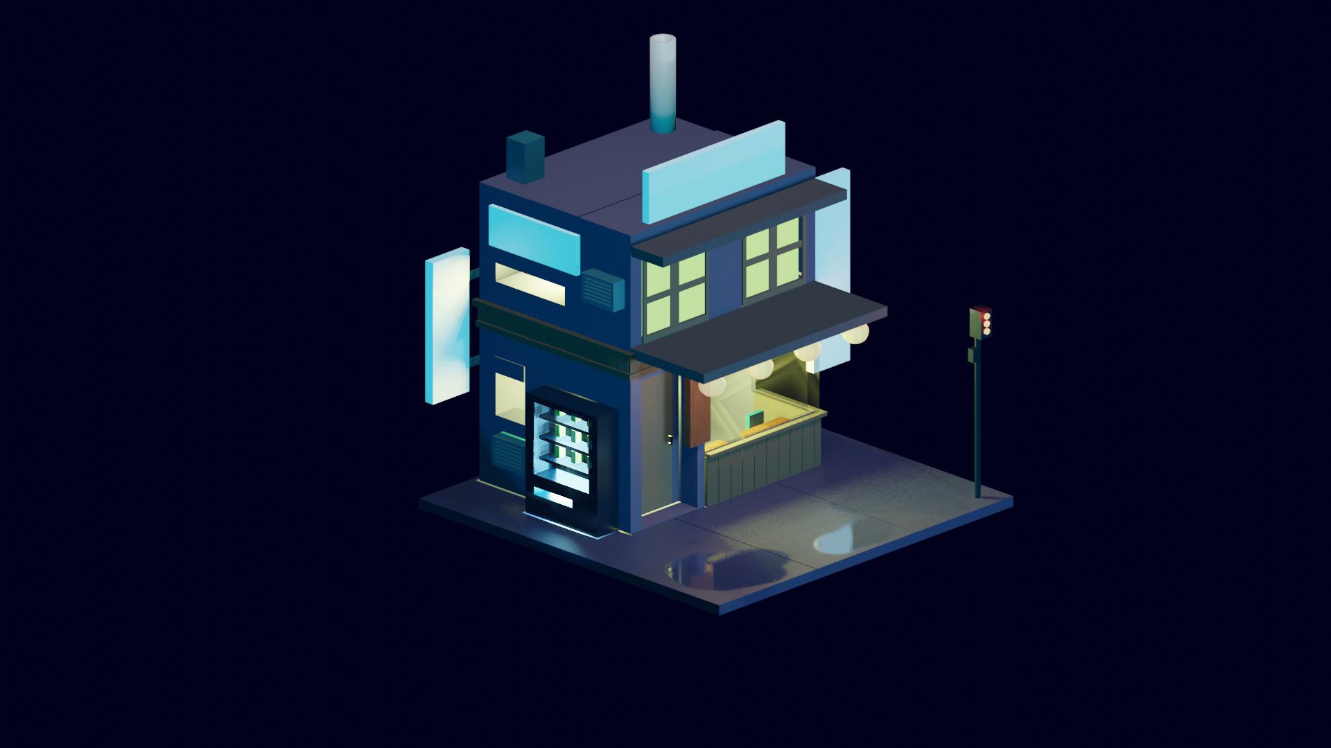 First blender project I've done without the help of tutorials