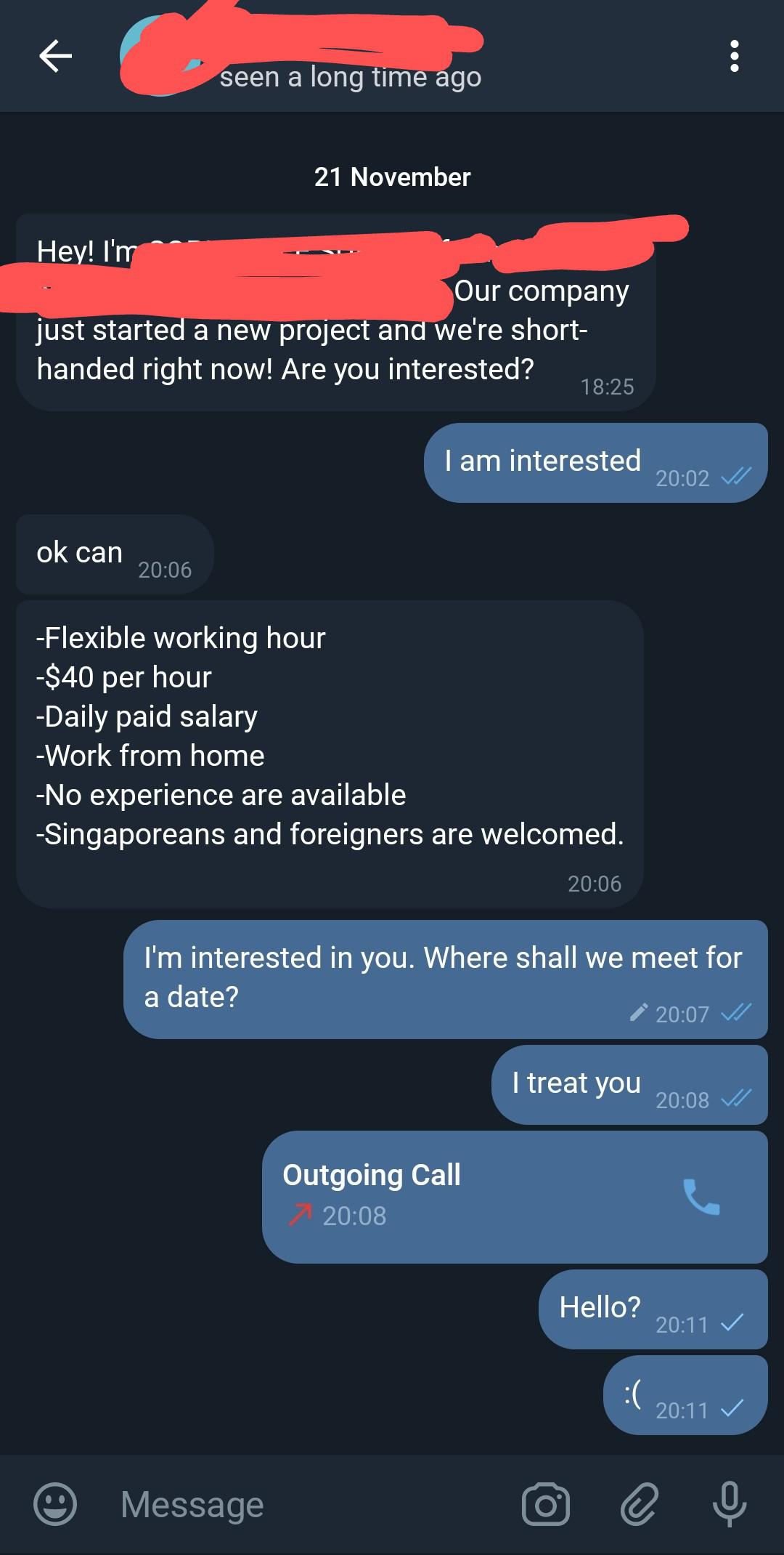 [Repost because it's a legitimate company] This is why I'm still single
