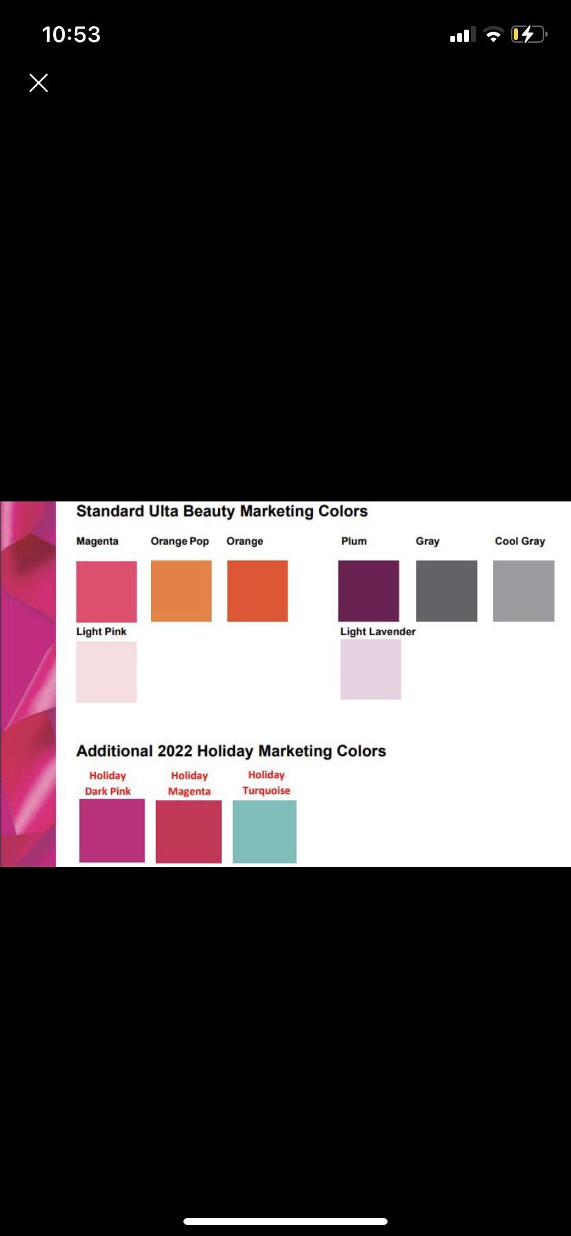 Employee dress code colors and updated holiday colors we can wear until