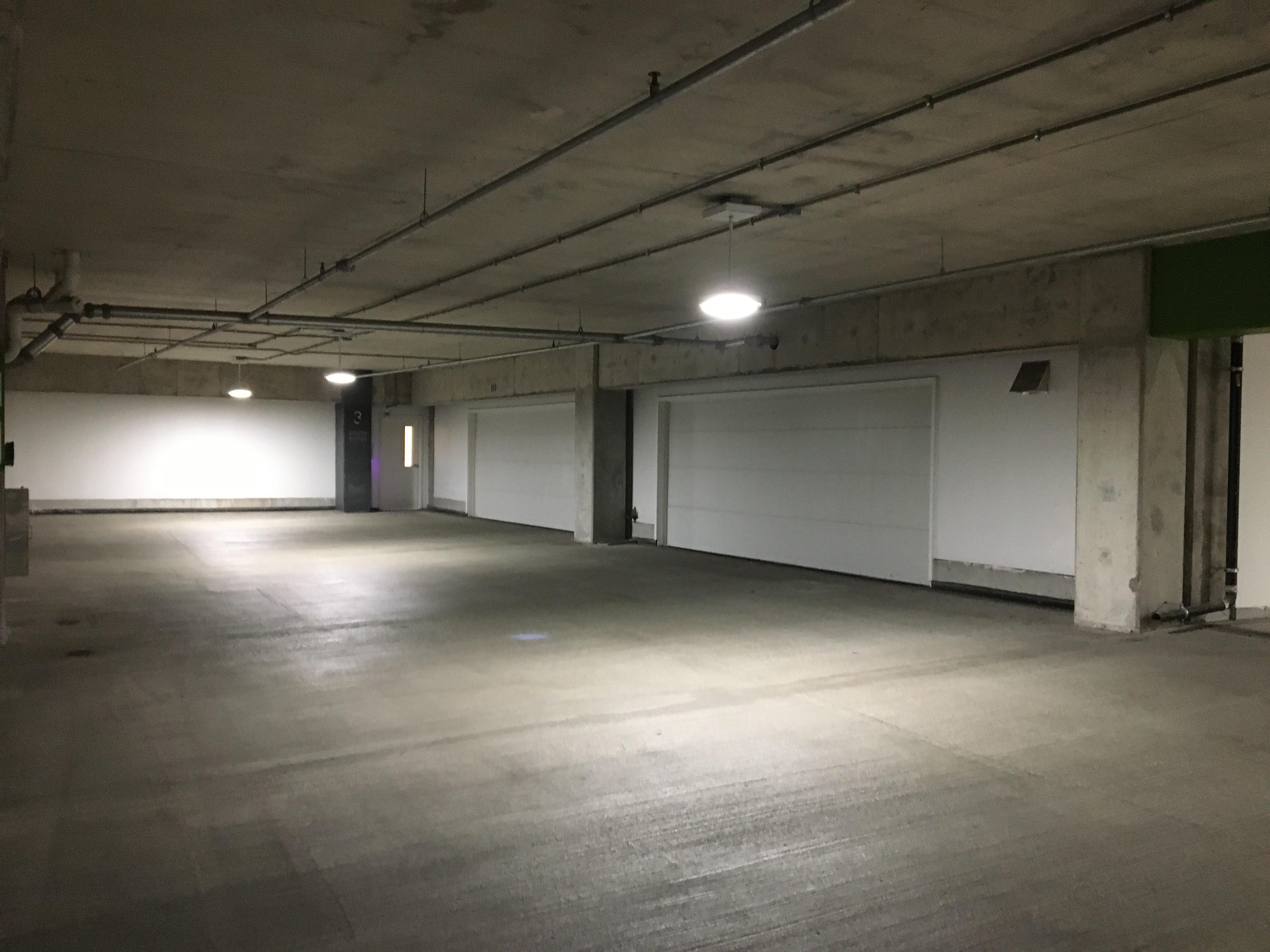 These garages inside of a parking garage r/mildlyinteresting