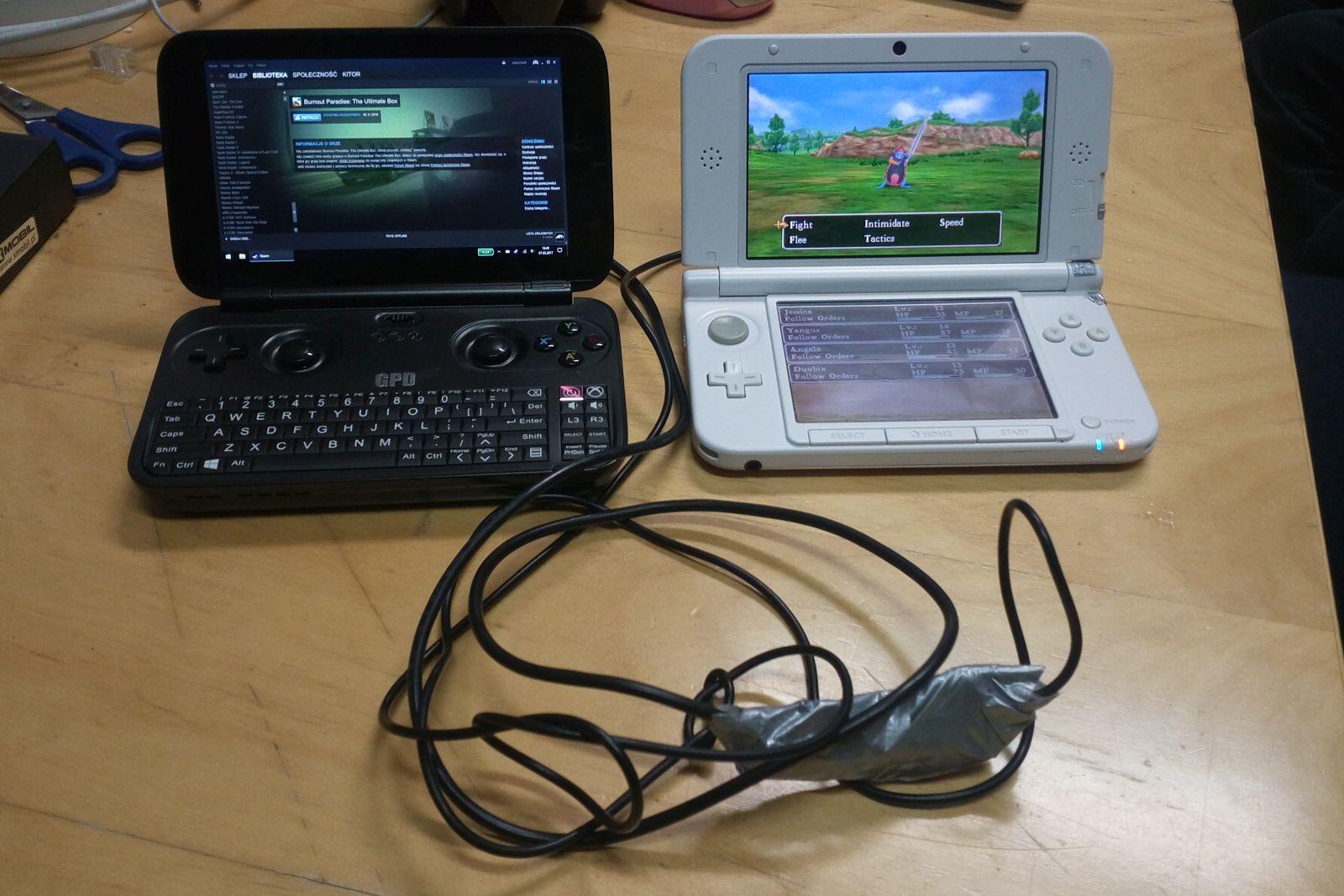 Charging my 3DS. r/gpdwin