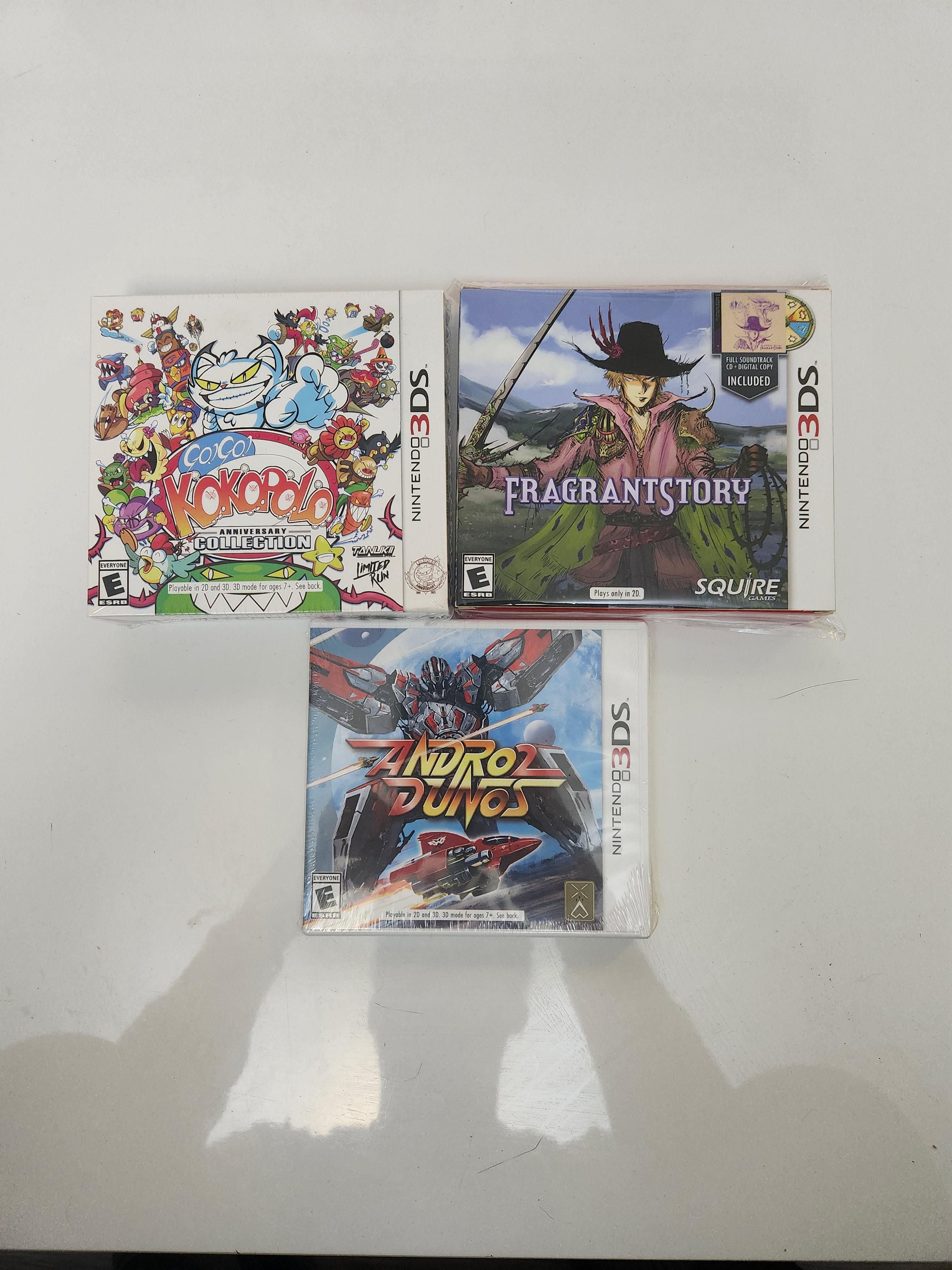 the last physical games released for 3ds between 2021 and 2022, I think that in the future they